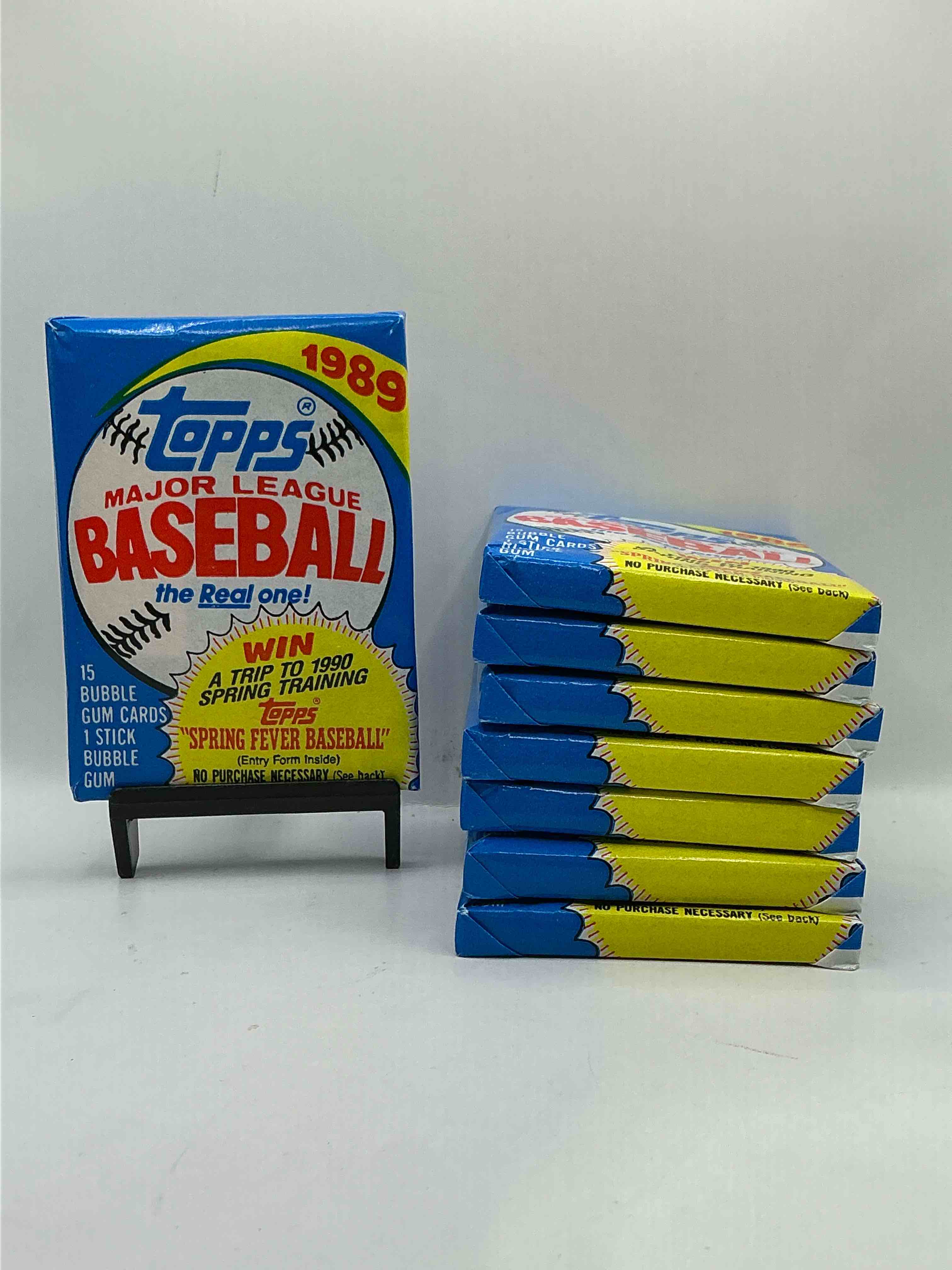1989! Bo Jackson, Deion Sanders, Don Mattingly & More! Insane 1989 Topps Baseball Unopened Sports Card Collectible Wax Packs! Direct From Original Retail Case! Search For Valuable Randy Johnson Rookies!