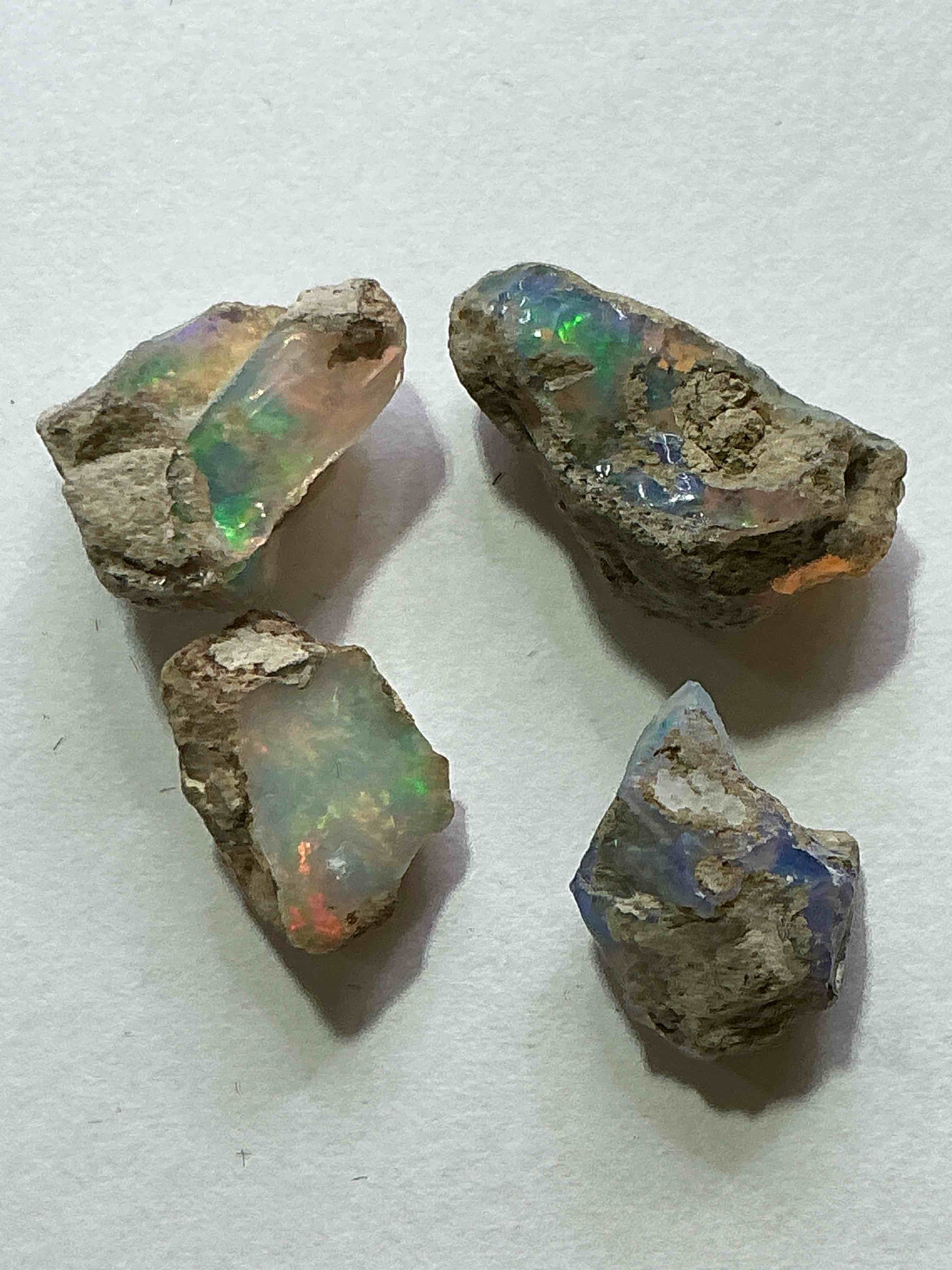 Opal Precious Gemstone, Raw, Authentic! Ethiopian Opal Gemstone, In Large & Raw, Prospected Form! Ethiopian Opals Are Famous For Their Stunning Clarity & Shimmering Color Hues! They Are Believed To Promote Hope, Purity & Love. The U.S. Dime In Image Is For Size Reference Only (Not Included). A Gemstone Like This In Raw Form Is Very Hard To Find! Own An Amazing, Stunning, Unique Opal Gemstone In Rare, Raw Form!