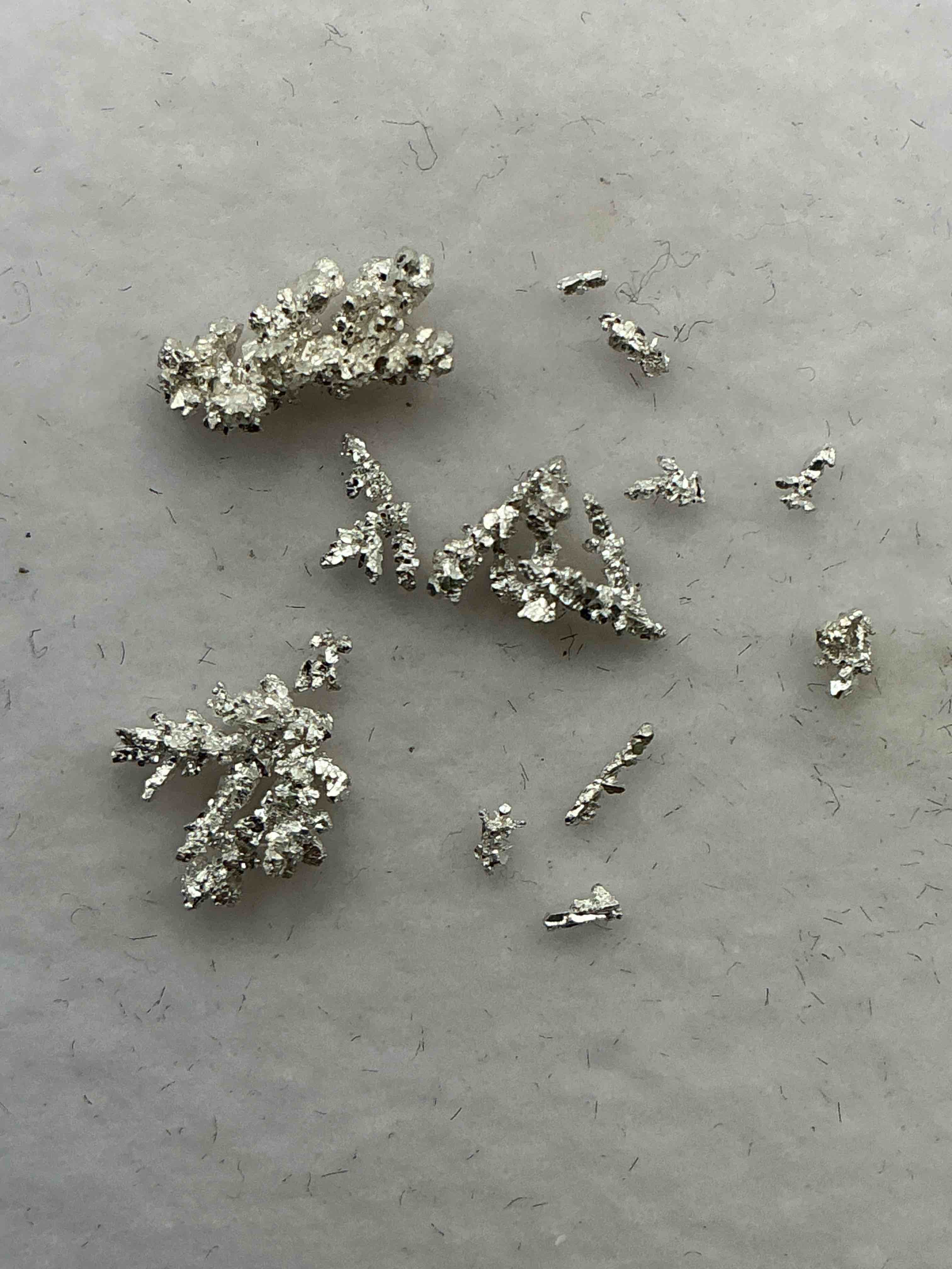 Genuine US Silver Crystals! Beautiful Fine US Silver (.999) In Gorgeous Small Crystal Form! Collect Fine US Silver In This Unique & Rare Form! 