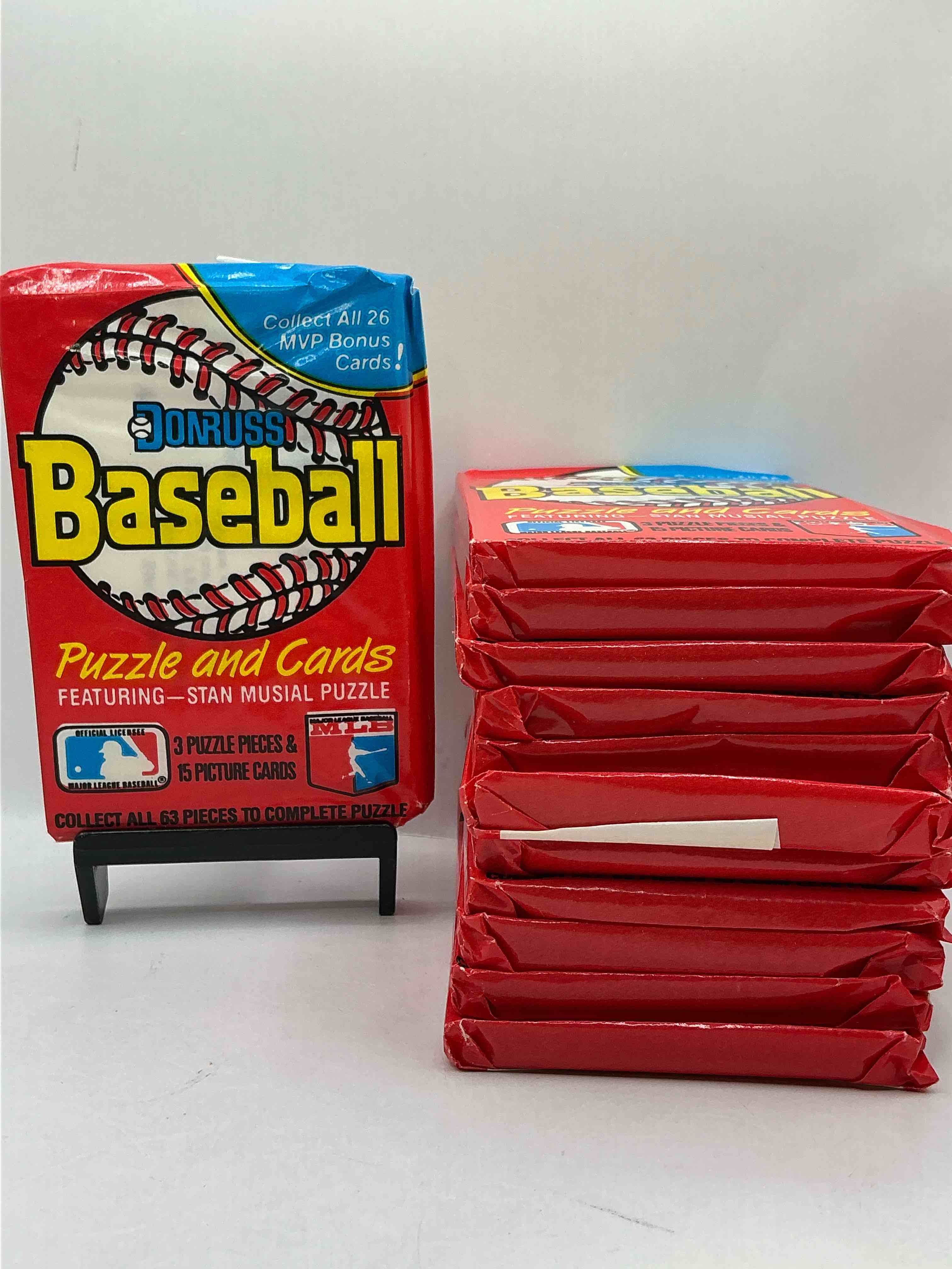 1988 donruss baseball unopened sports card wax packs, direct from original box!search for valuable don mattingly & nolan ryan cards!
