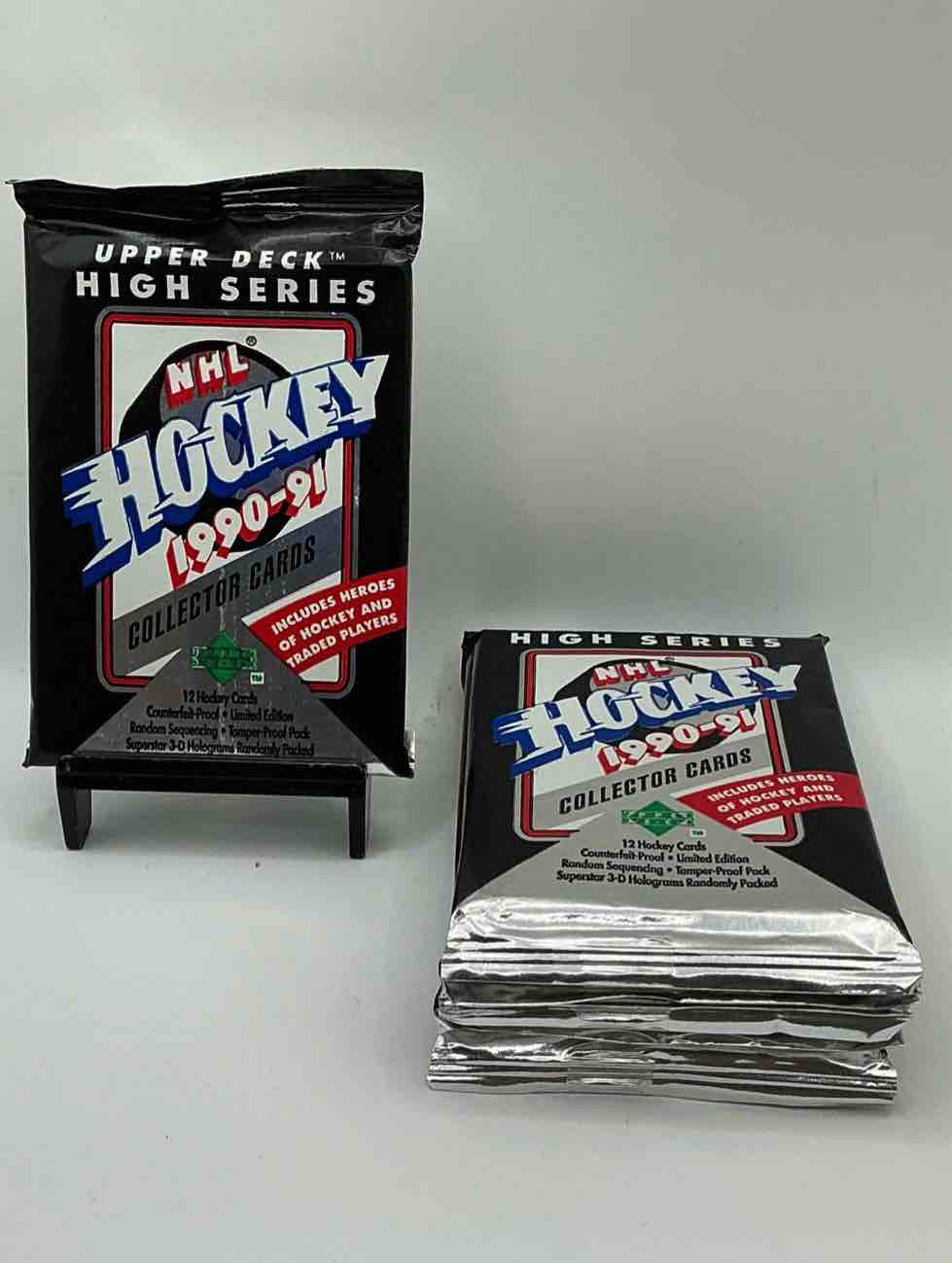 wow! 1990-91 nhl upper deck premiere edition! look for all of your favorite stars from the 90’s in these rare packs!