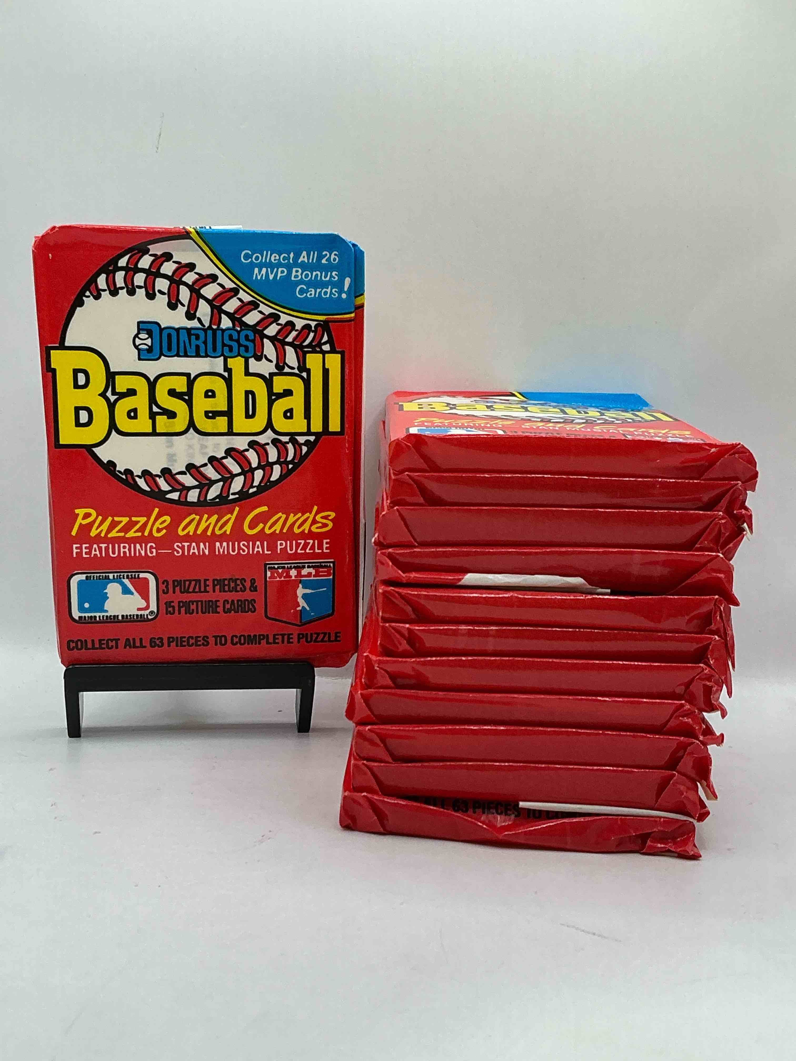 1988 donruss baseball unopened sports card wax packs, direct from original box!search for valuable don mattingly & nolan ryan cards!