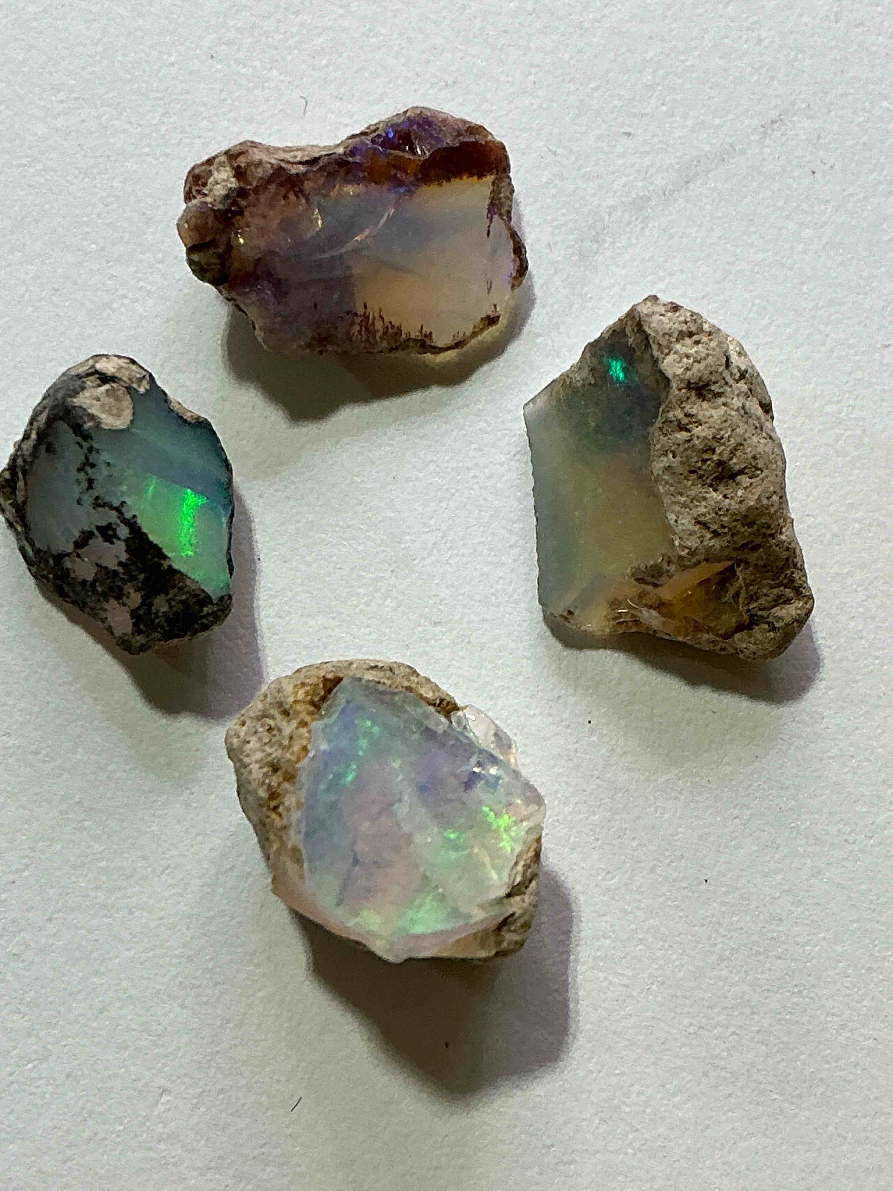 Opal Precious Gemstone, Raw, Authentic! Ethiopian Opal Gemstone, In Large & Raw, Prospected Form! Ethiopian Opals Are Famous For Their Stunning Clarity & Shimmering Color Hues! They Are Believed To Promote Hope, Purity & Love. The U.S. Dime In Image Is For Size Reference Only (Not Included). A Gemstone Like This In Raw Form Is Very Hard To Find! Own An Amazing, Stunning, Unique Opal Gemstone In Rare, Raw Form!