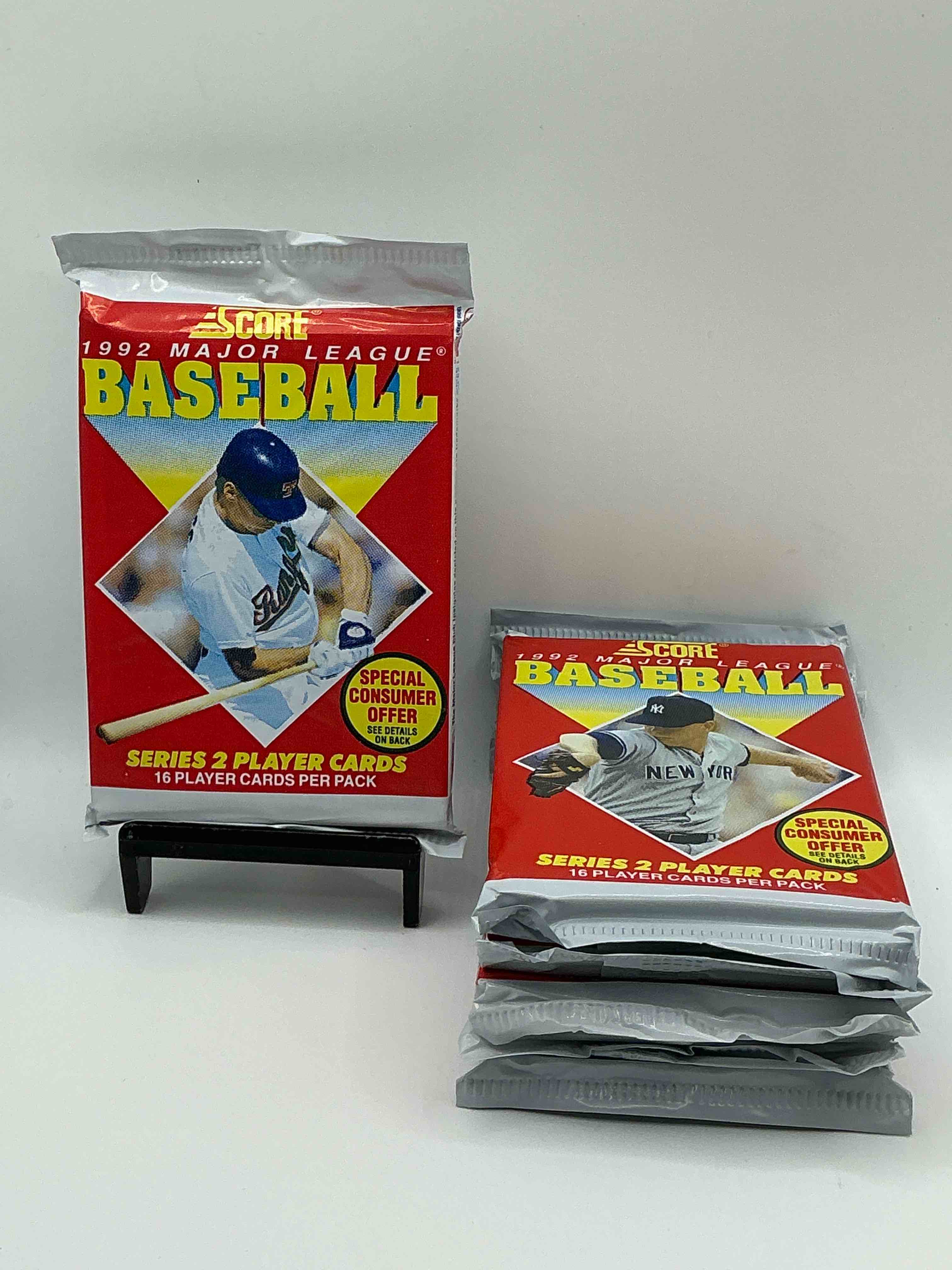 Mantle, Musial Or Yastrzemski Autograph!? 6,496 Randomly Inserted Signature Cards In The Packs From This Year Of Any Of These Players! 1992 Score Baseball Craziness! Series 2, See What You Get!