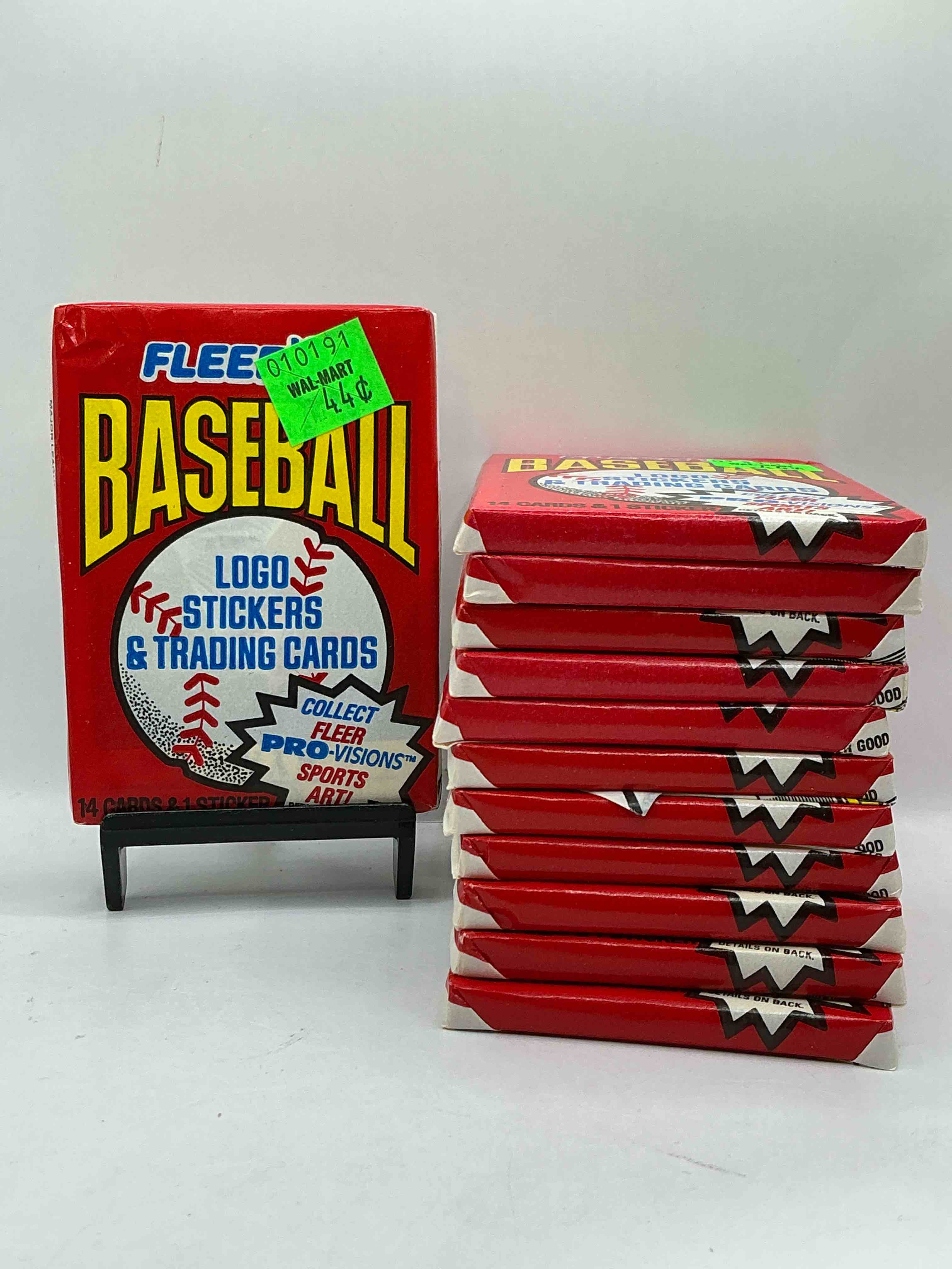 1991 fleer baseball unopened pack, direct from original sealed retail case! search for griffey jr. & barry bonds "generation stars" combo card #710 (psa 10 value $200), nolan ryan, don mattingly & so much more!