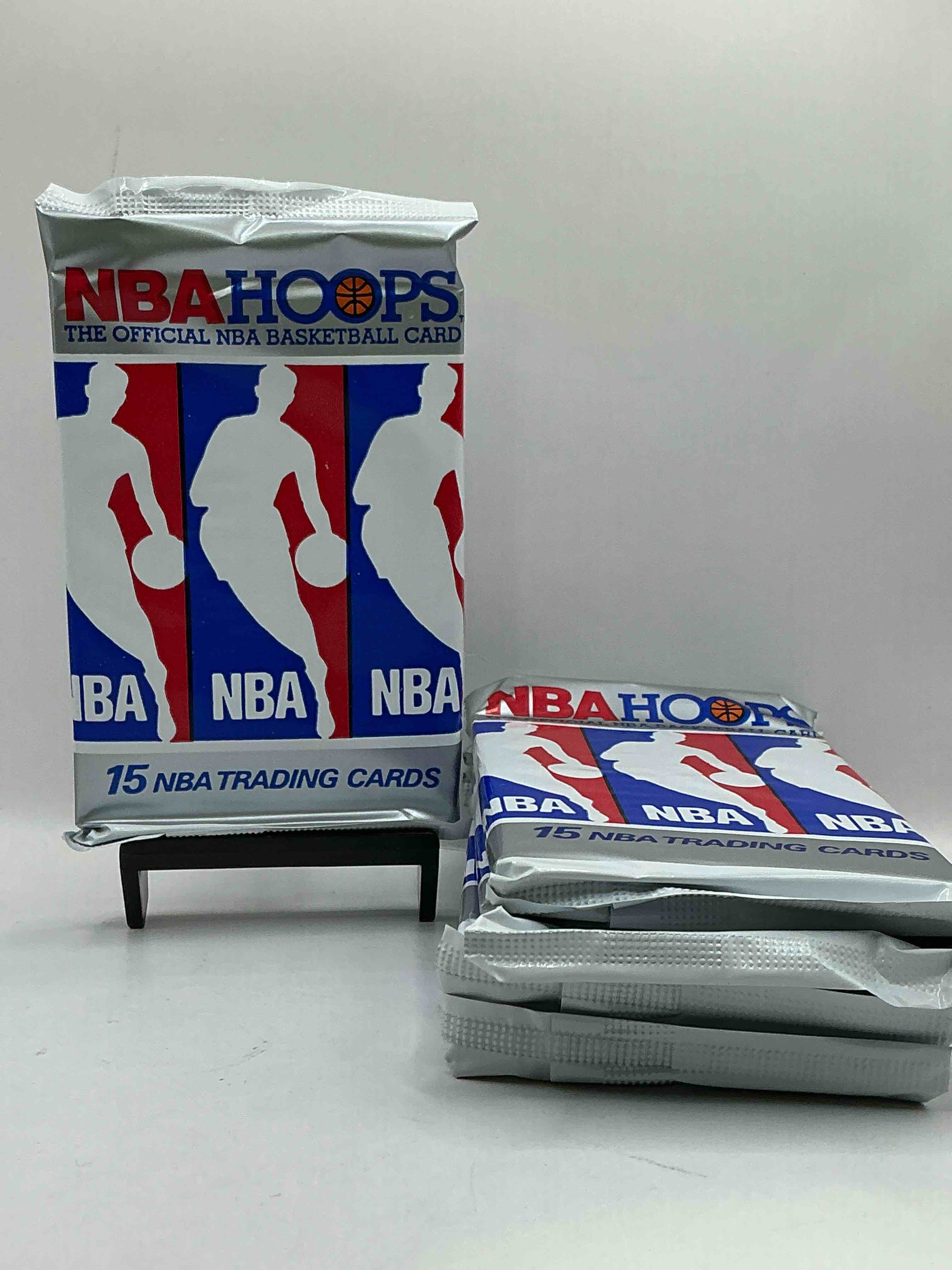 Michael Jordan!? 1990/91 NBA Hoops Unopened Sealed Trading Collectible Sports Card Pack, Direct From Original Sealed Retail Case! Search For Early Michael Jordan #65 (PSA 10 Value $550), Jordan All Star Card, & Too Many Other Nice Cards To List!