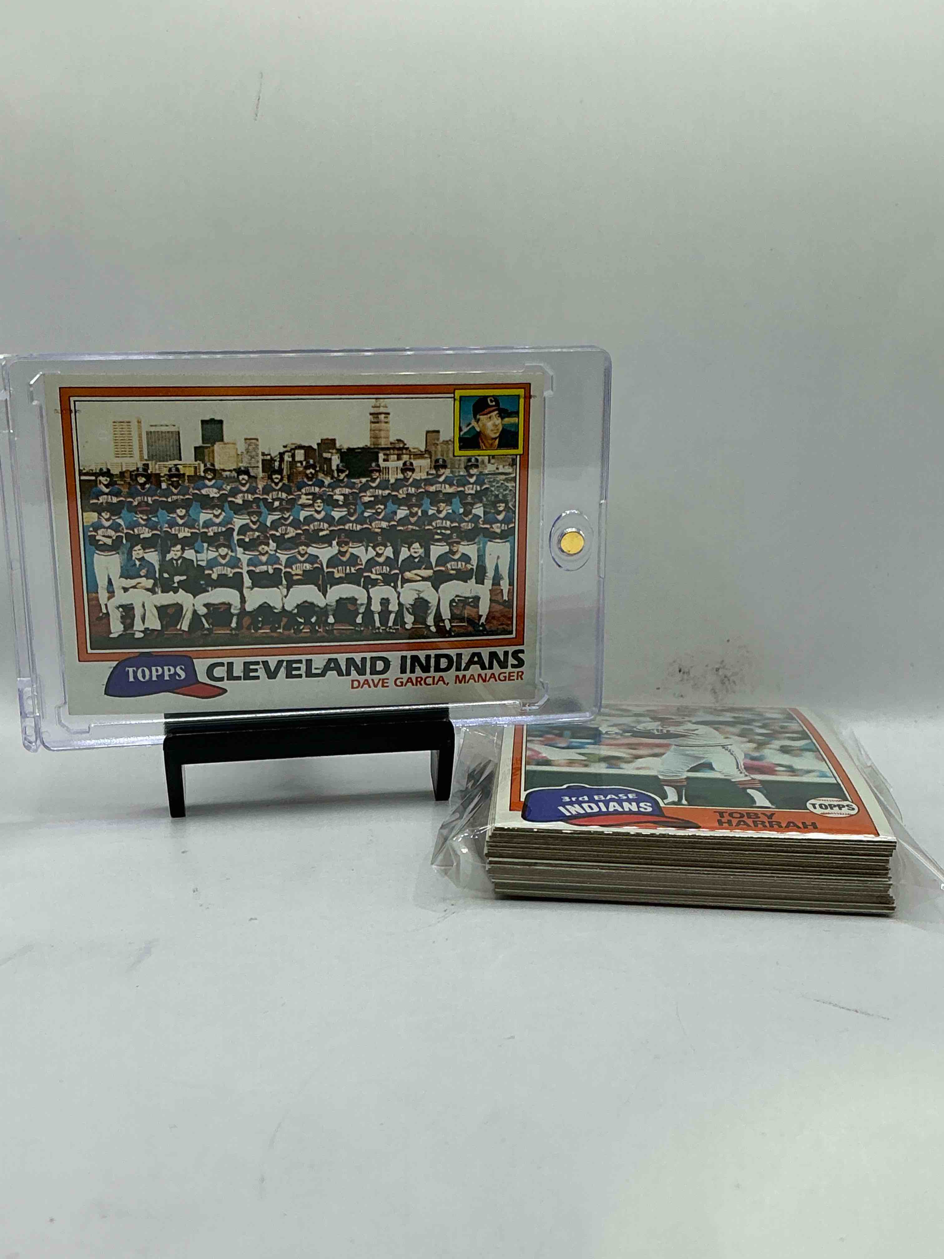 Cleveland Indians 1981 Topps Set! 28 Card Set Includes Legends & More! Vintage Indians Set! Toby Harrah, Team Card, Strikeout Leaders & More! WOW!