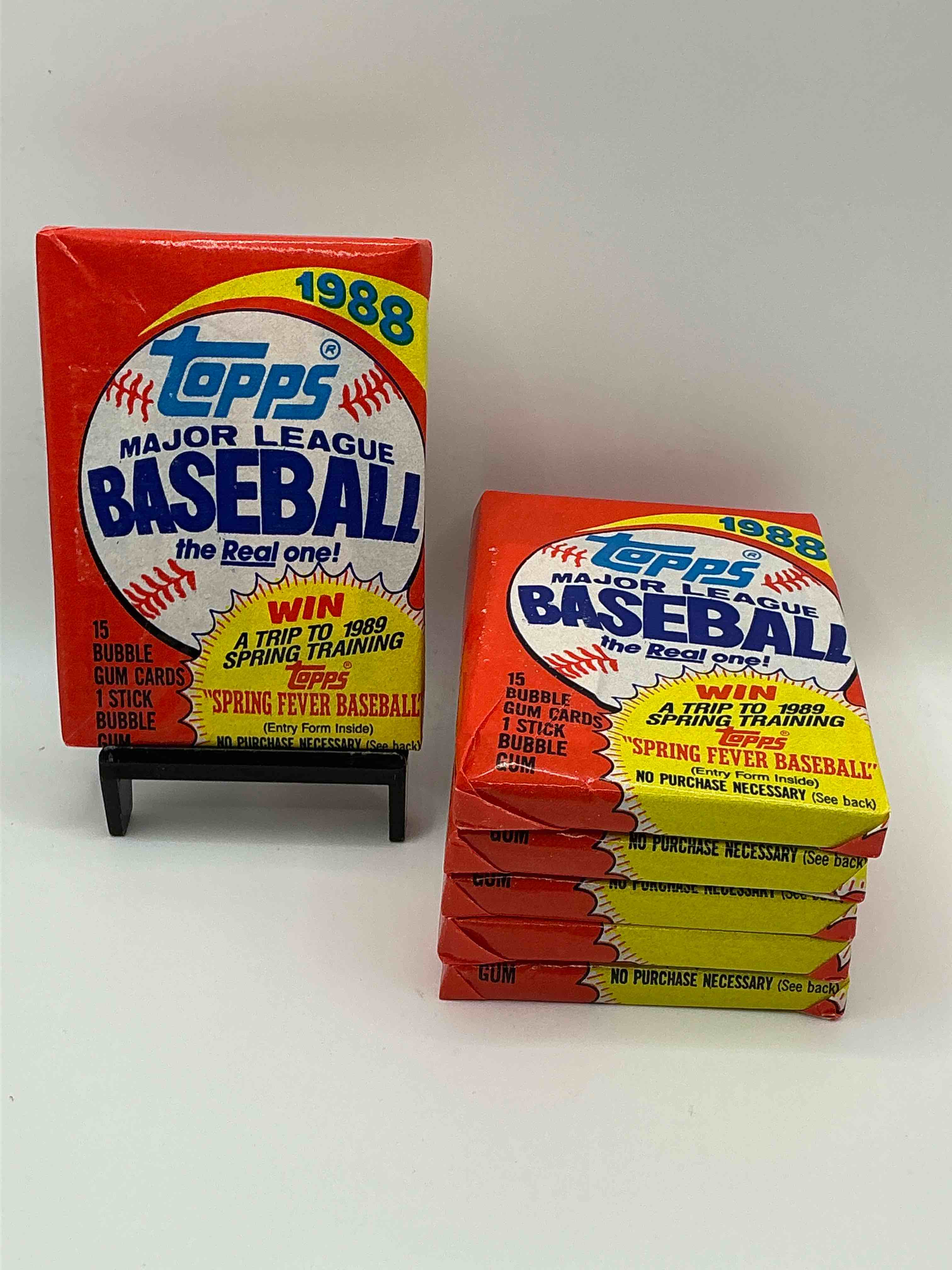 1988 Topps Baseball Unopened Wax Pack, Direct From Original Sealed Retail Case! Search For Valuable Nolan Ryan & Cal Ripken Jr. Cards & So Much More!