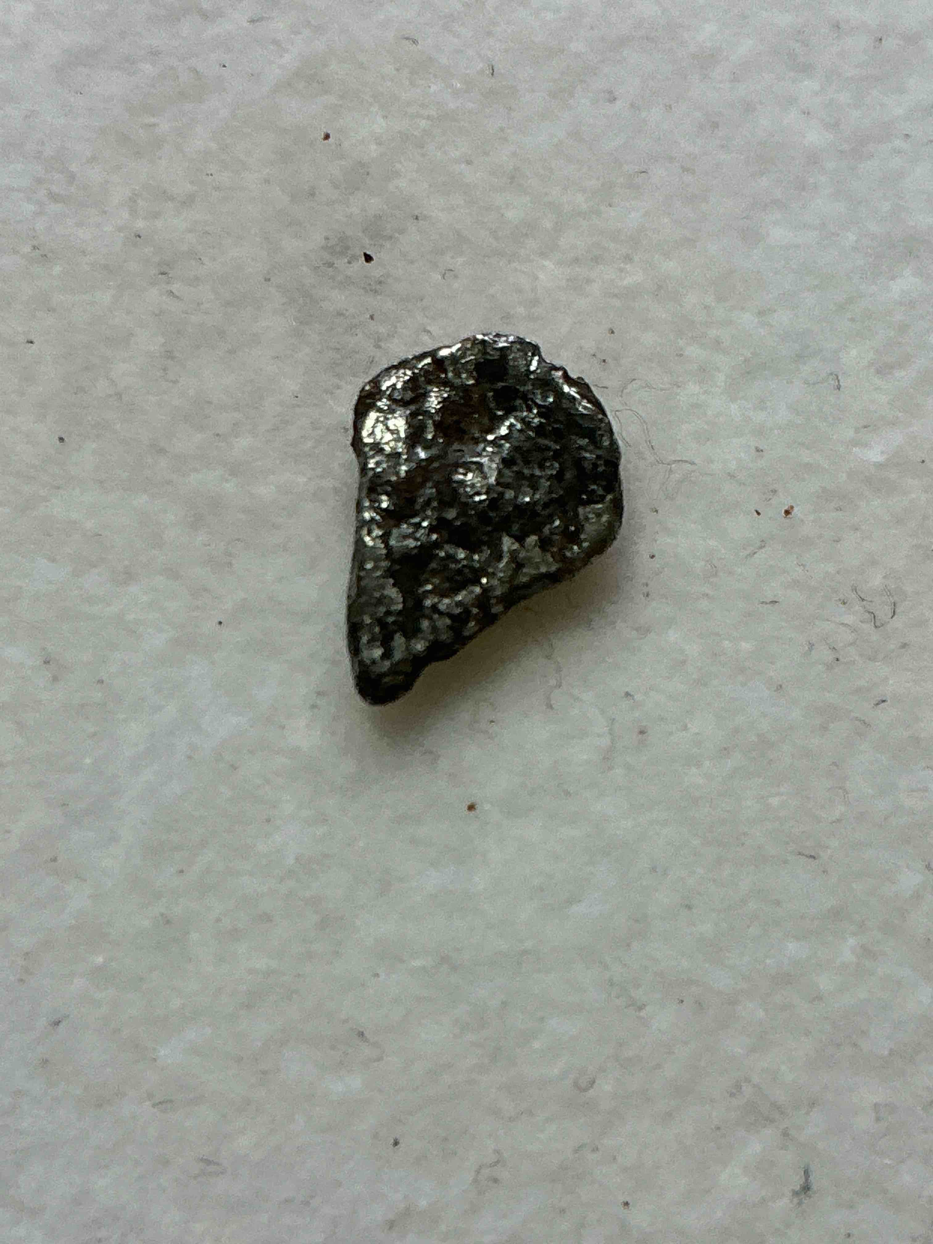 Genuine Meteorite Piece! Nugget Of NANTAN Meteorite Which Was Discovered In 1958 & Fell From The Sky In China In The Year 1516! Very Rare & Near Impossible To Get! Own An Authentic Piece Of Meteorite That Fell From The Sky In 1958!  
