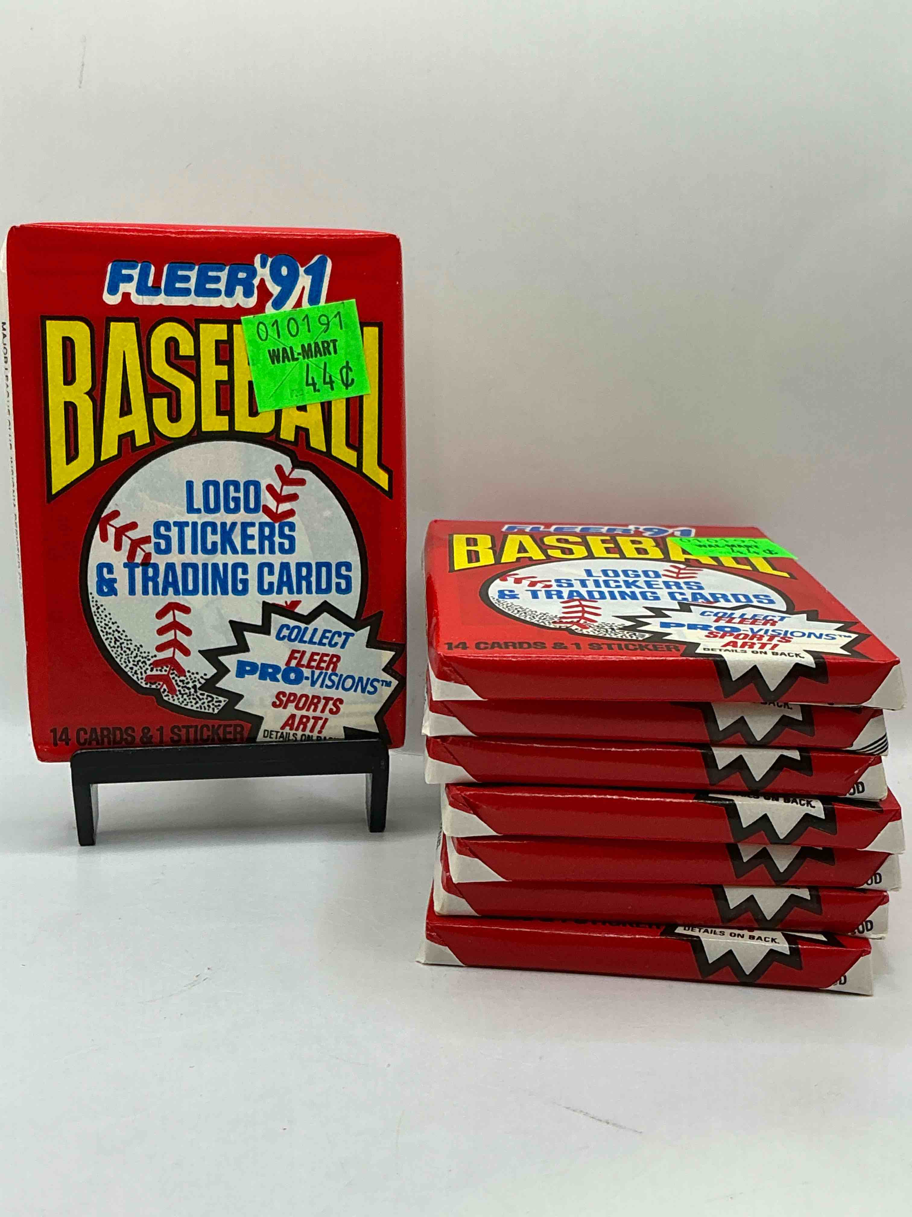 1991 fleer baseball unopened pack, direct from original sealed retail case! search for griffey jr. & barry bonds "generation stars" combo card #710 (psa 10 value $200), nolan ryan, don mattingly & so much more!