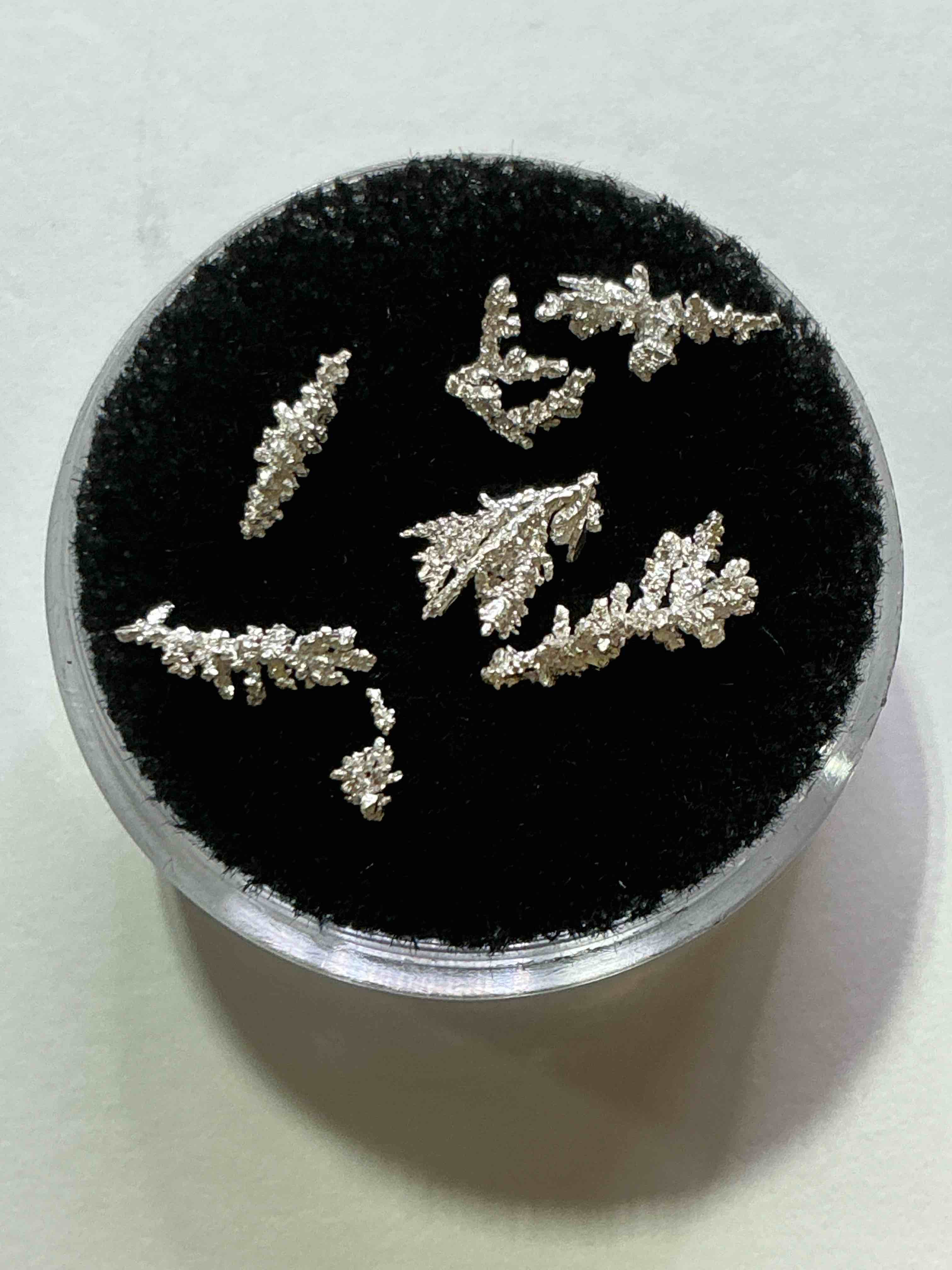 Genuine US Silver Crystals! Beautiful Fine US Silver (.999) In Gorgeous Small Crystal Form! Collect Fine US Silver In This Unique & Rare Form! 