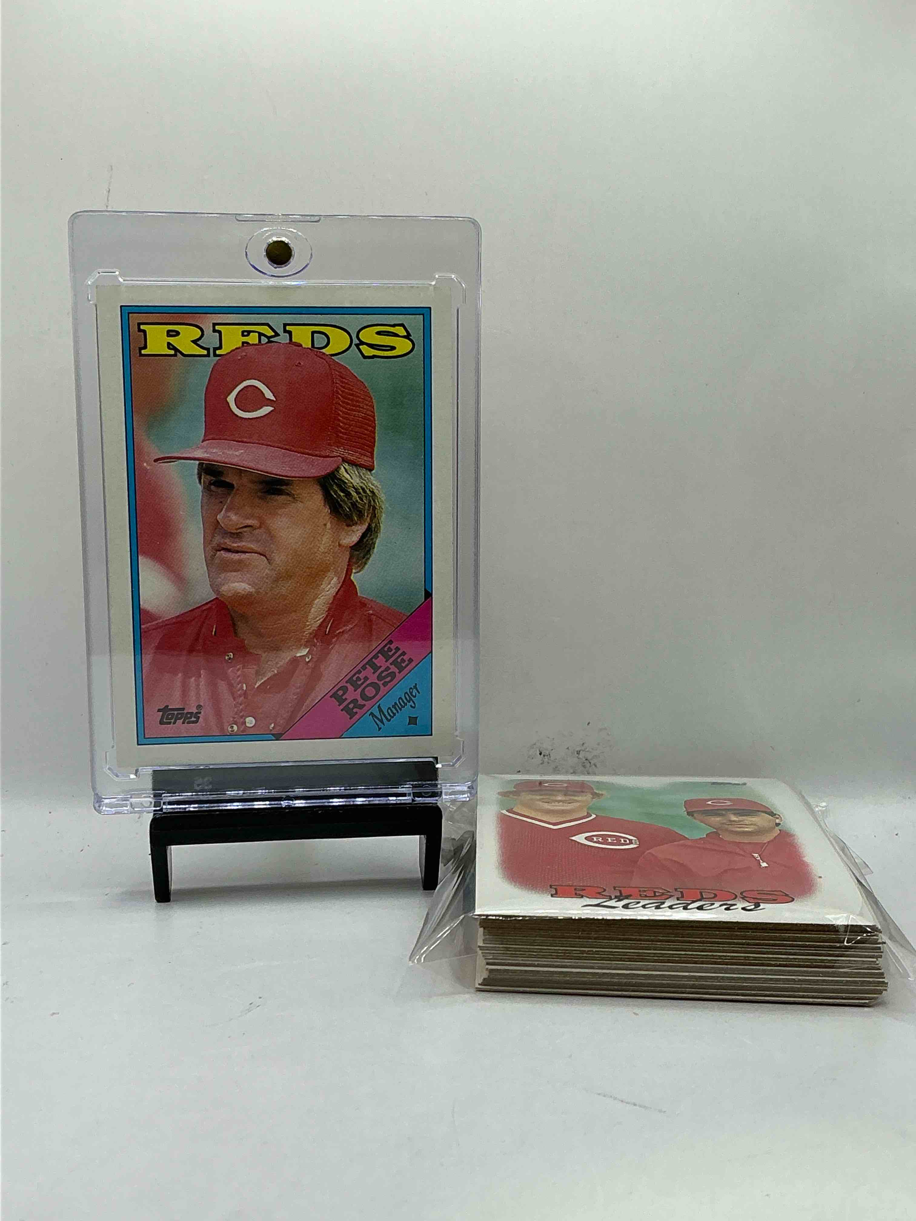 1988 reds topps baseball team set! vintage reds lot! pete rose, eric davis, max venable, mario soto, tony perez, dave concepcion & more! 80’s baseball history… cincinnati reds!