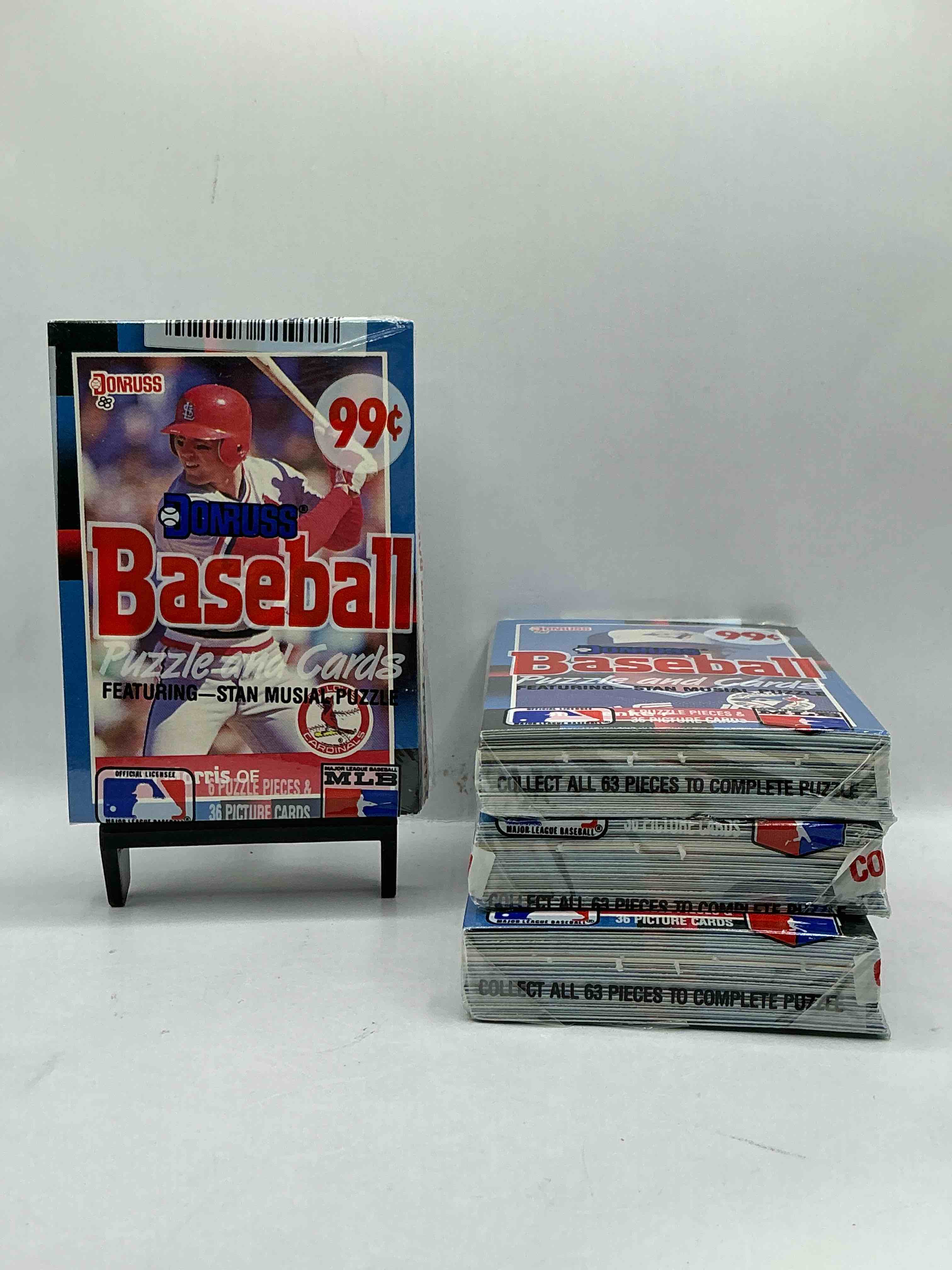 1988 donruss baseball unopened sports card cello packs, direct from original box!search for valuable don mattingly & nolan ryan cards!