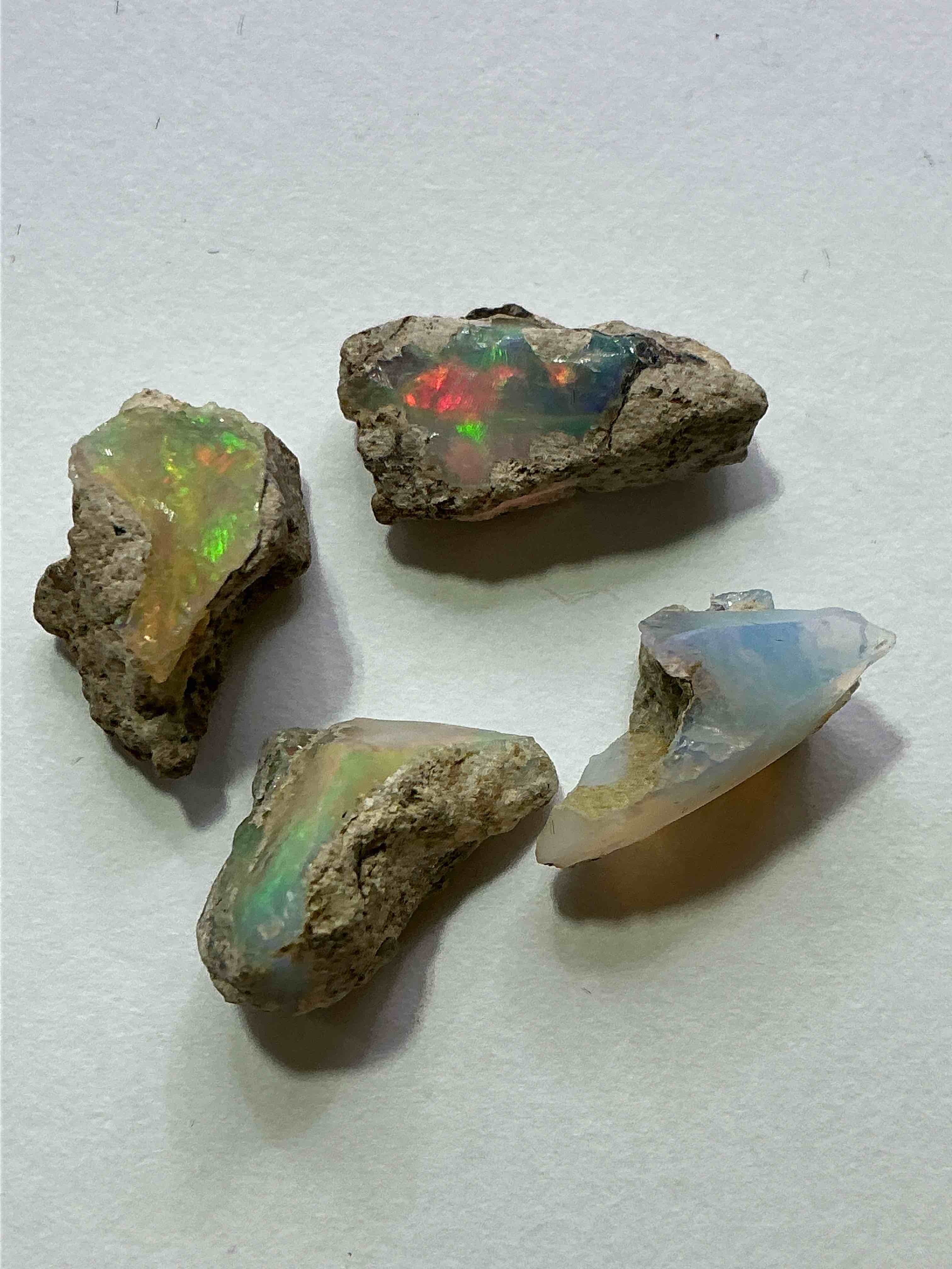 Opal Precious Gemstone, Raw, Authentic! Ethiopian Opal Gemstone, In Large & Raw, Prospected Form! Ethiopian Opals Are Famous For Their Stunning Clarity & Shimmering Color Hues! They Are Believed To Promote Hope, Purity & Love. The U.S. Dime In Image Is For Size Reference Only (Not Included). A Gemstone Like This In Raw Form Is Very Hard To Find! Own An Amazing, Stunning, Unique Opal Gemstone In Rare, Raw Form!