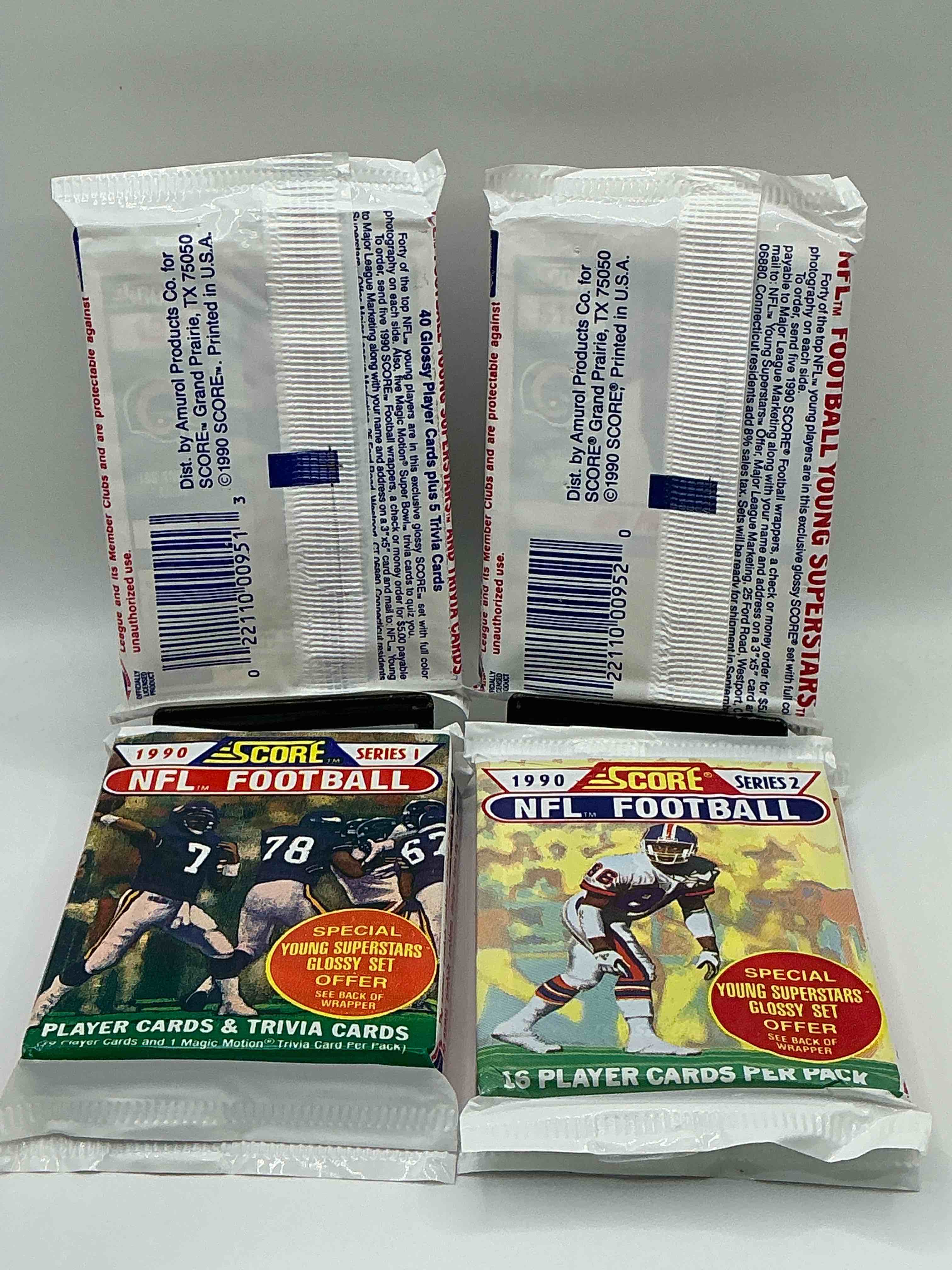 Condition photo showing New/Like New for Emmitt Smith Rookie!? In Perfect Condition Worth Hundreds! 1990 Score Football Unopened Collectible Sports Card Packs! Direct From Original Box! Look For Valuable Emmitt Smith Rookie Cards! Let The Search Begin!