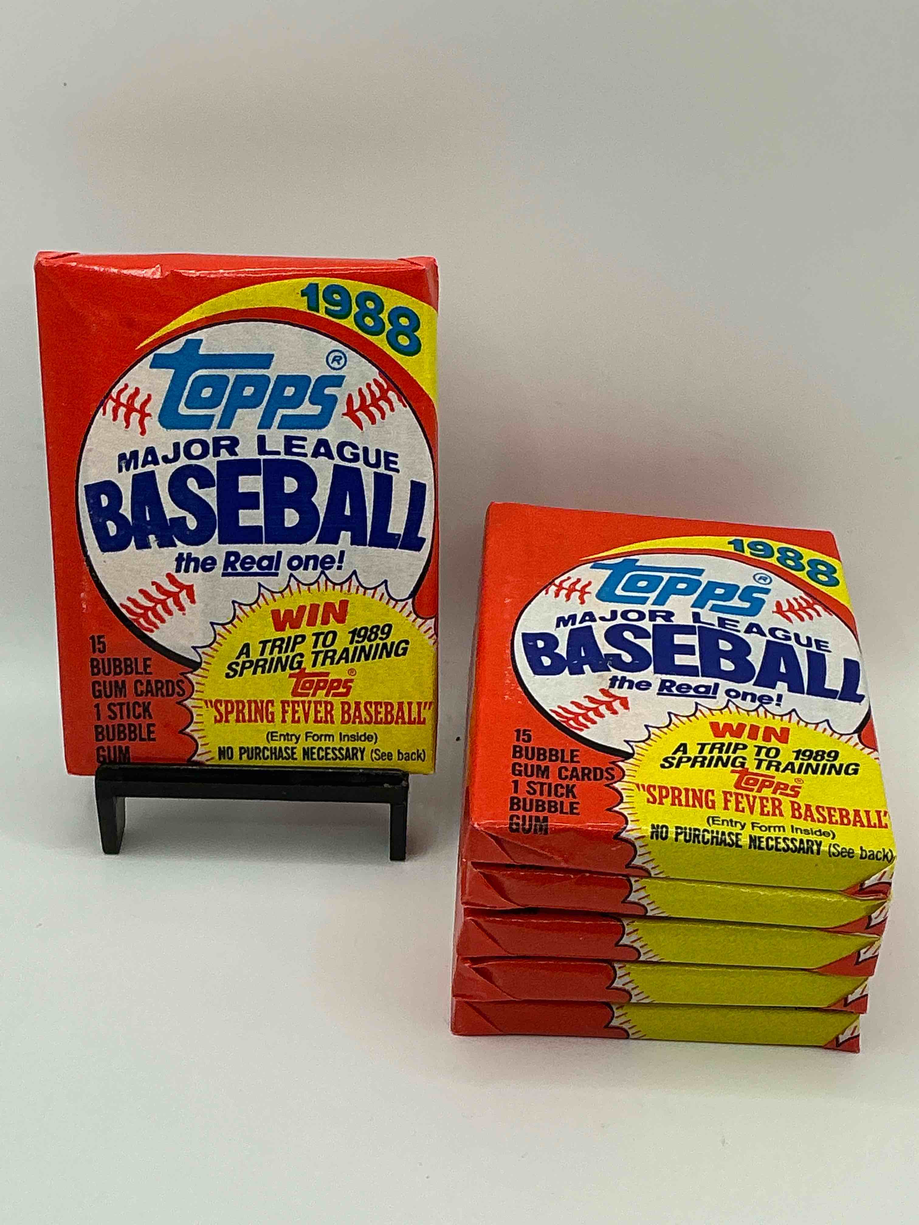 1988 Topps Baseball Unopened Wax Pack, Direct From Original Sealed Retail Case! Search For Valuable Nolan Ryan & Cal Ripken Jr. Cards & So Much More!