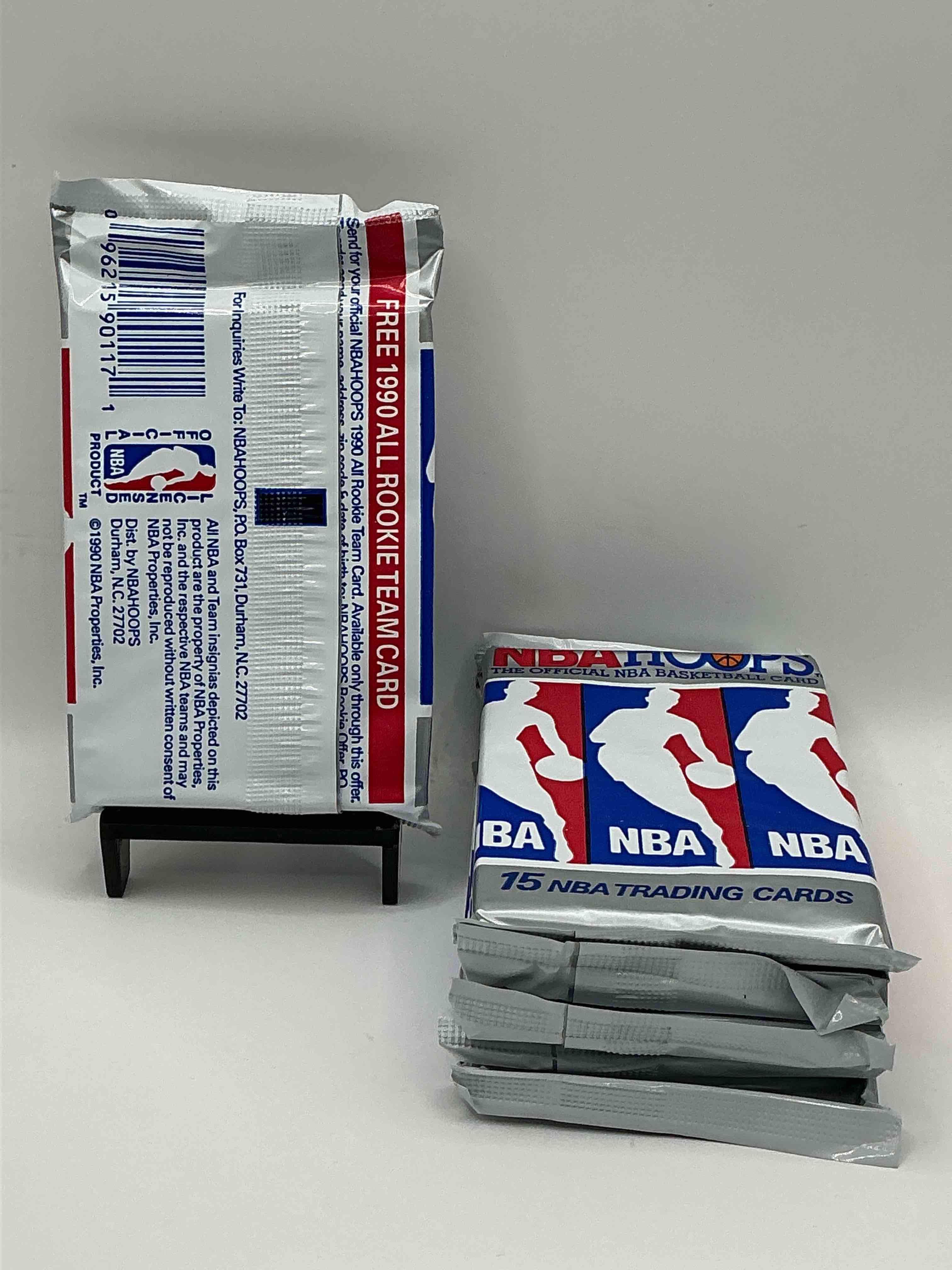 Condition photo showing New/Like New for Michael Jordan!? 1990/91 NBA Hoops Unopened Sealed Trading Collectible Sports Card Pack, Direct From Original Sealed Retail Case! Search For Early Michael Jordan #65 (PSA 10 Value $550), Jordan All Star Card, & Too Many Other Nice Cards To List!