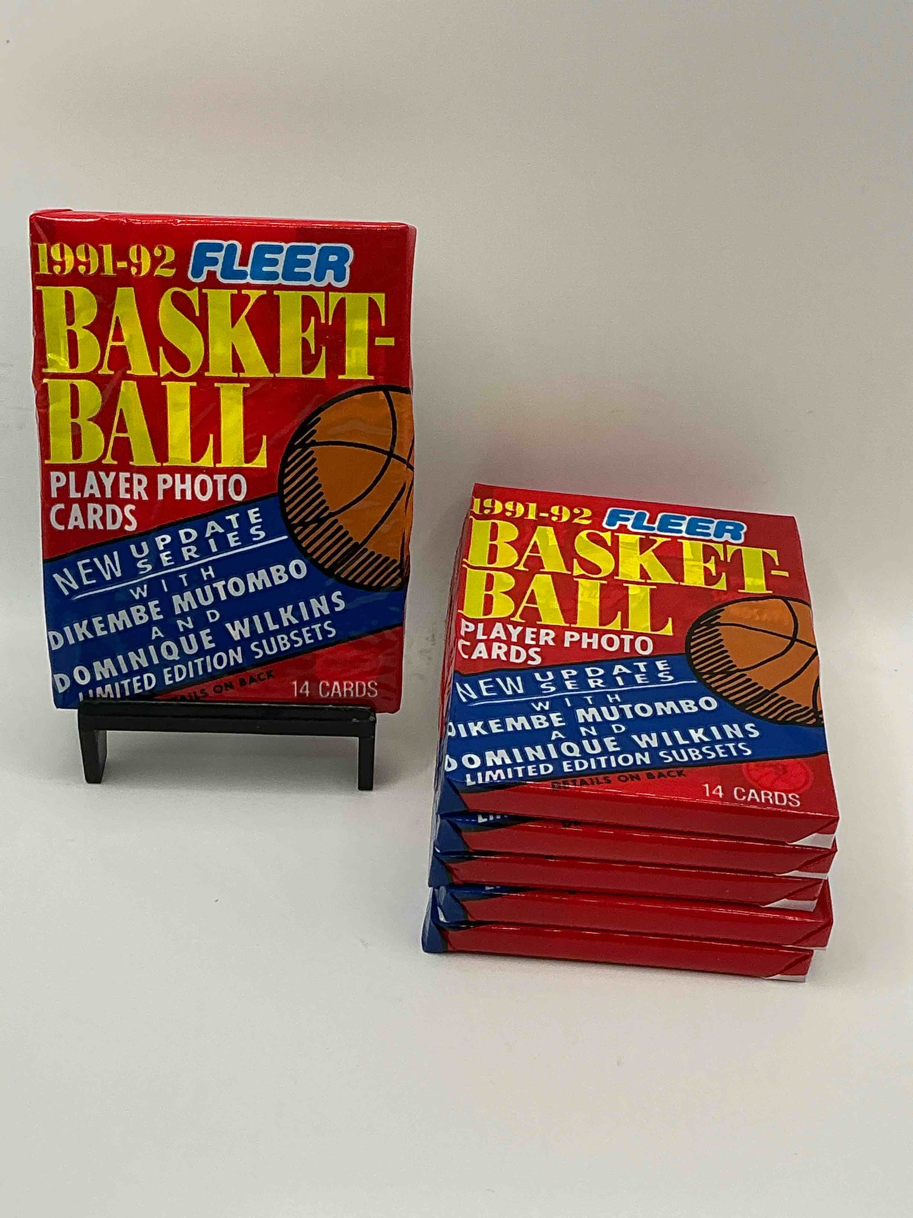 Jordan!? 1991 Fleer NBA Wax Pack, Direct From Original Factory Sealed Retail Case!Search For Valuable Michael Jordan #29 (PSA 10 Value $300), Larry Johnson, Rookie & Too Many Valuable Cards To List!