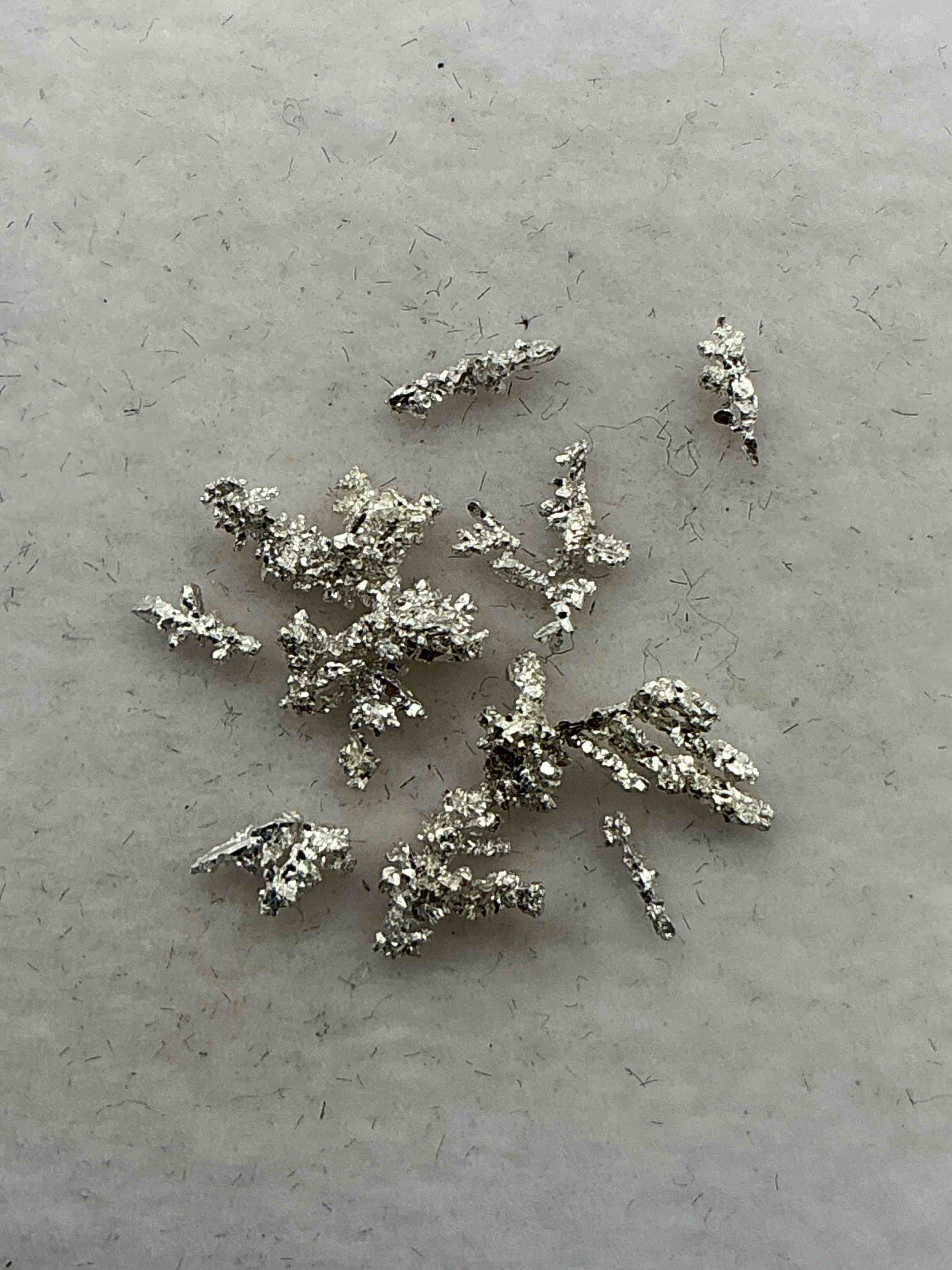 Genuine US Silver Crystals! Beautiful Fine US Silver (.999) In Gorgeous Small Crystal Form! Collect Fine US Silver In This Unique & Rare Form! 