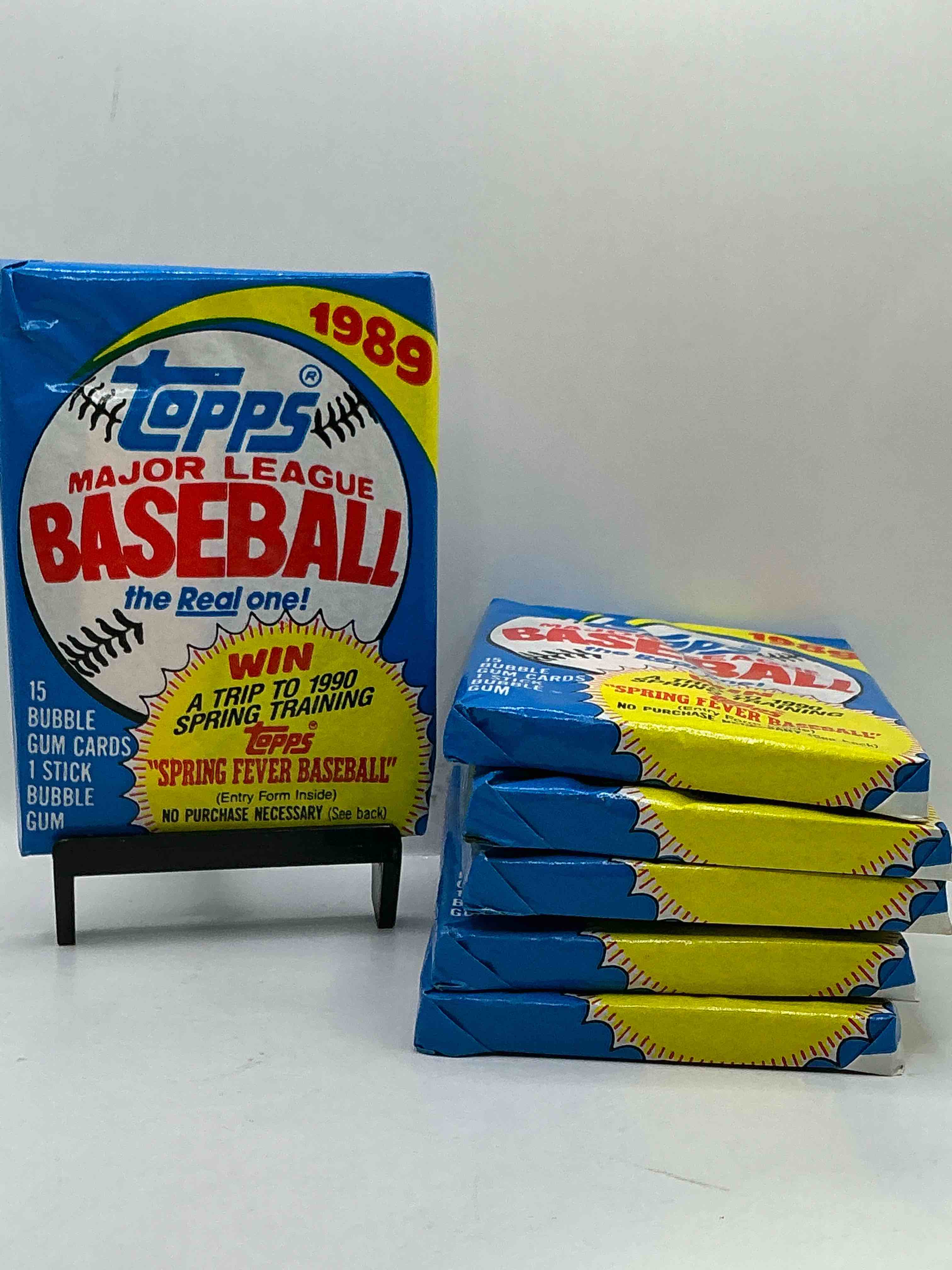 1989! Bo Jackson, Deion Sanders, Don Mattingly & More! Insane 1989 Topps Baseball Unopened Sports Card Collectible Wax Packs! Direct From Original Retail Case! Search For Valuable Randy Johnson Rookies!