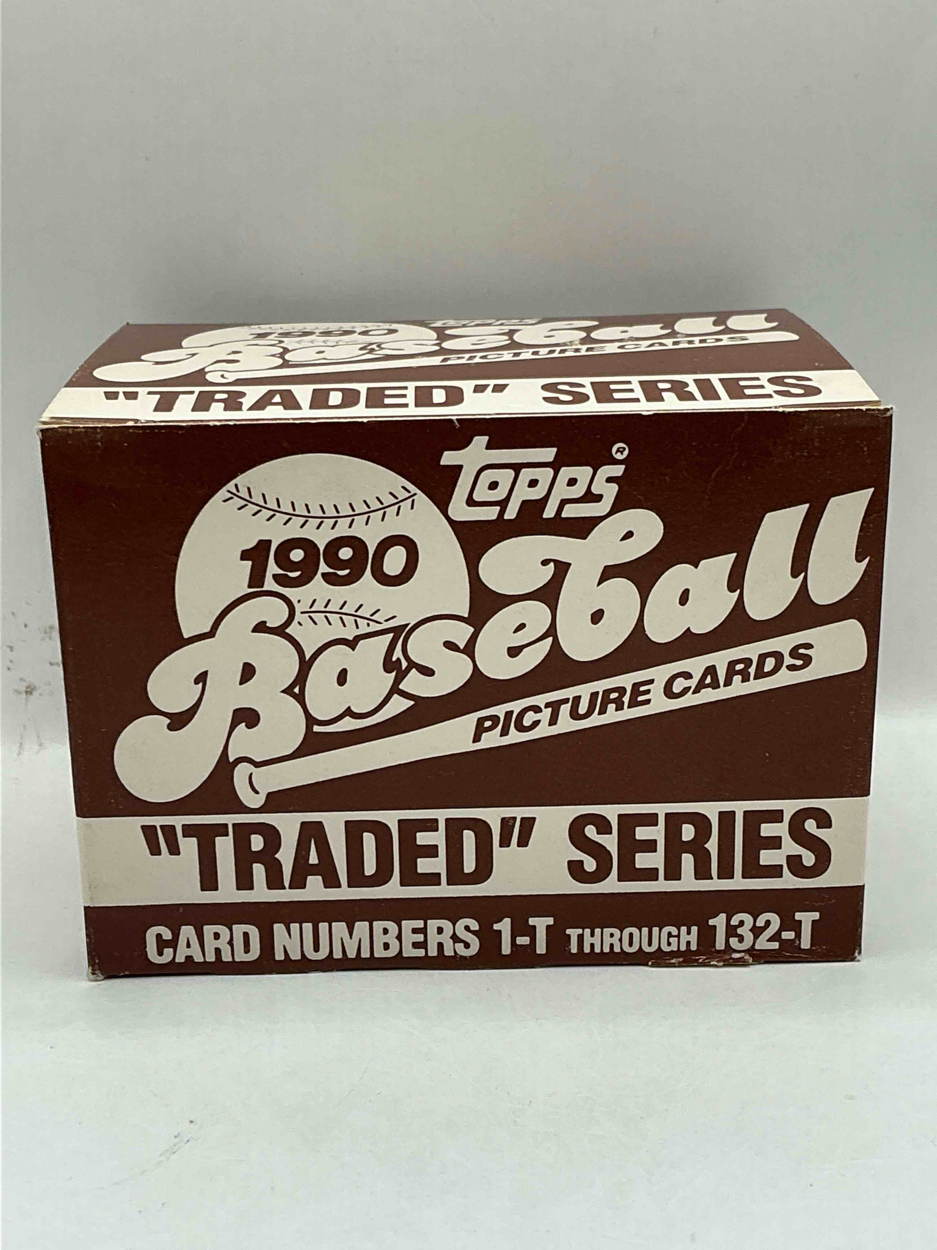 Condition photo showing New/Like New for 1990 Topps Traded 132 Card Set! Baseball Bonanza! Rare Topps Traded Baseball Set From 1990, Look For Legends & Rookies!