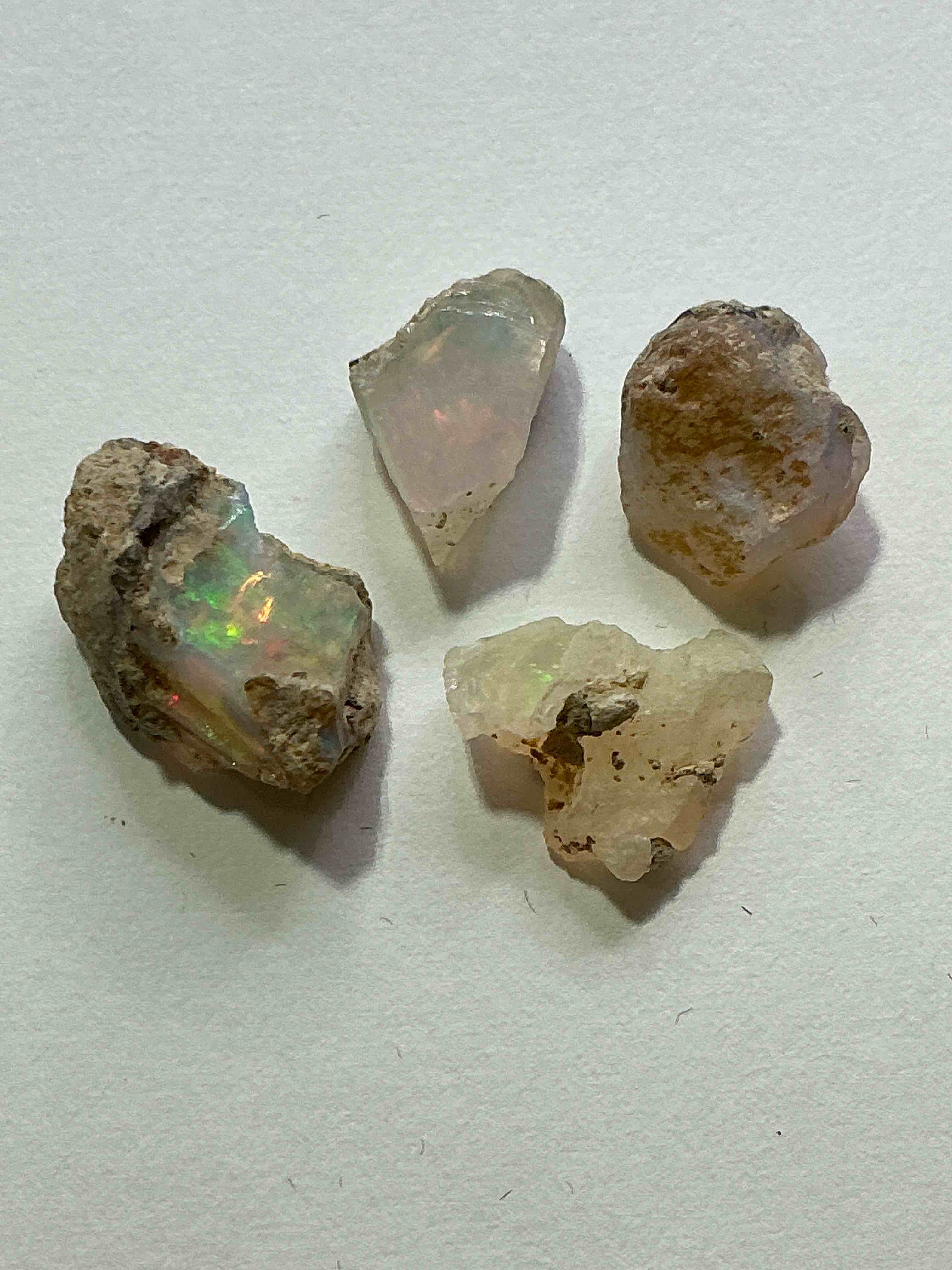 Opal Precious Gemstone, Raw, Authentic! Ethiopian Opal Gemstone, In Large & Raw, Prospected Form! Ethiopian Opals Are Famous For Their Stunning Clarity & Shimmering Color Hues! They Are Believed To Promote Hope, Purity & Love. The U.S. Dime In Image Is For Size Reference Only (Not Included). A Gemstone Like This In Raw Form Is Very Hard To Find! Own An Amazing, Stunning, Unique Opal Gemstone In Rare, Raw Form!