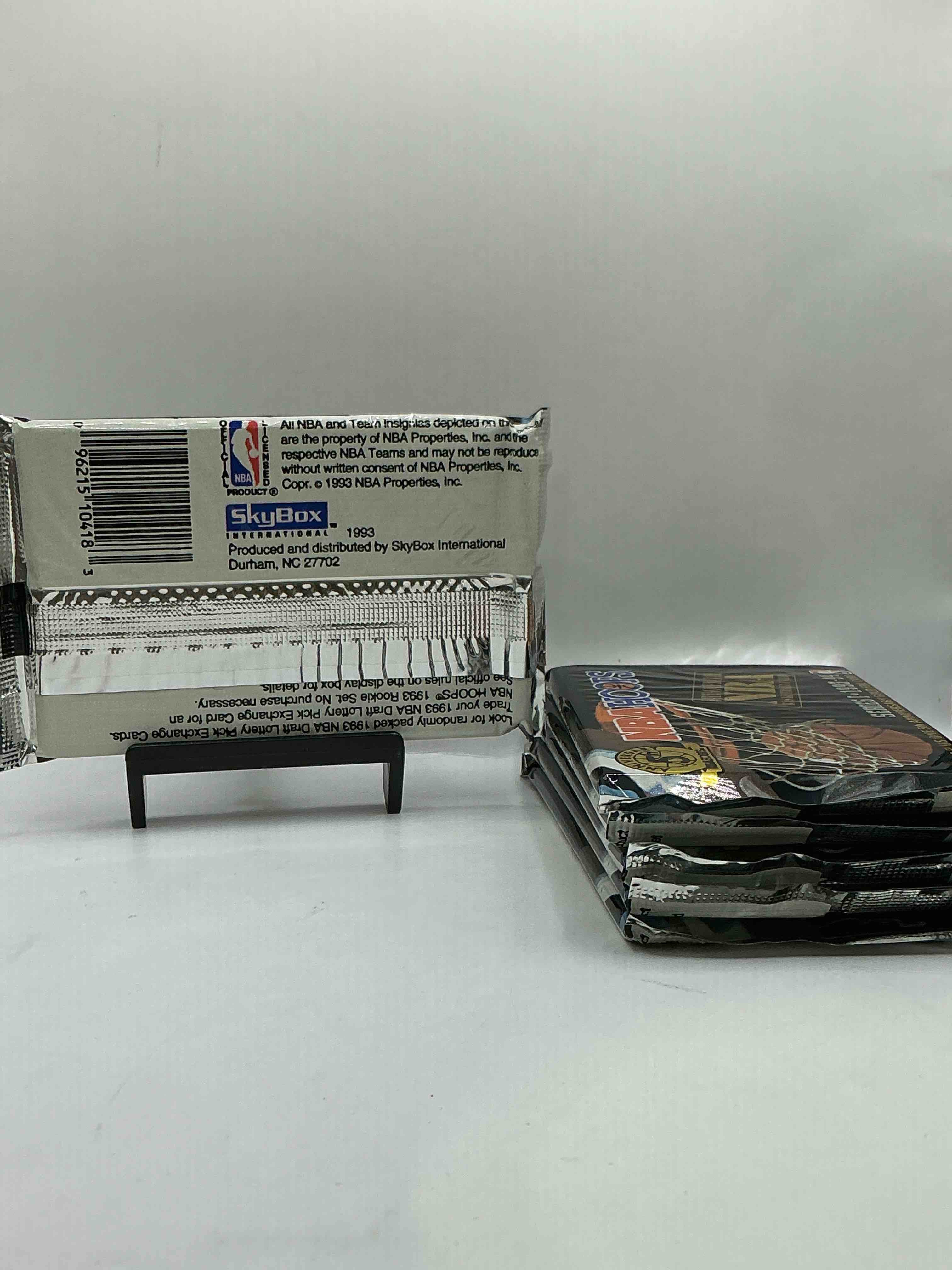 Condition photo showing New/Like New for NBA Hoops Premium Series I Basketball Packs! 1993-94 Edition Skybox Packs! These Beautiful Packs Are Getting To Be Very Hard To Find. These Premiere Edition Card Packs Are Rare & Super Cool! Look For Michael Jordan, David Robinson, Dennis Rodman & So Many More 80’s & 90’s Legends!