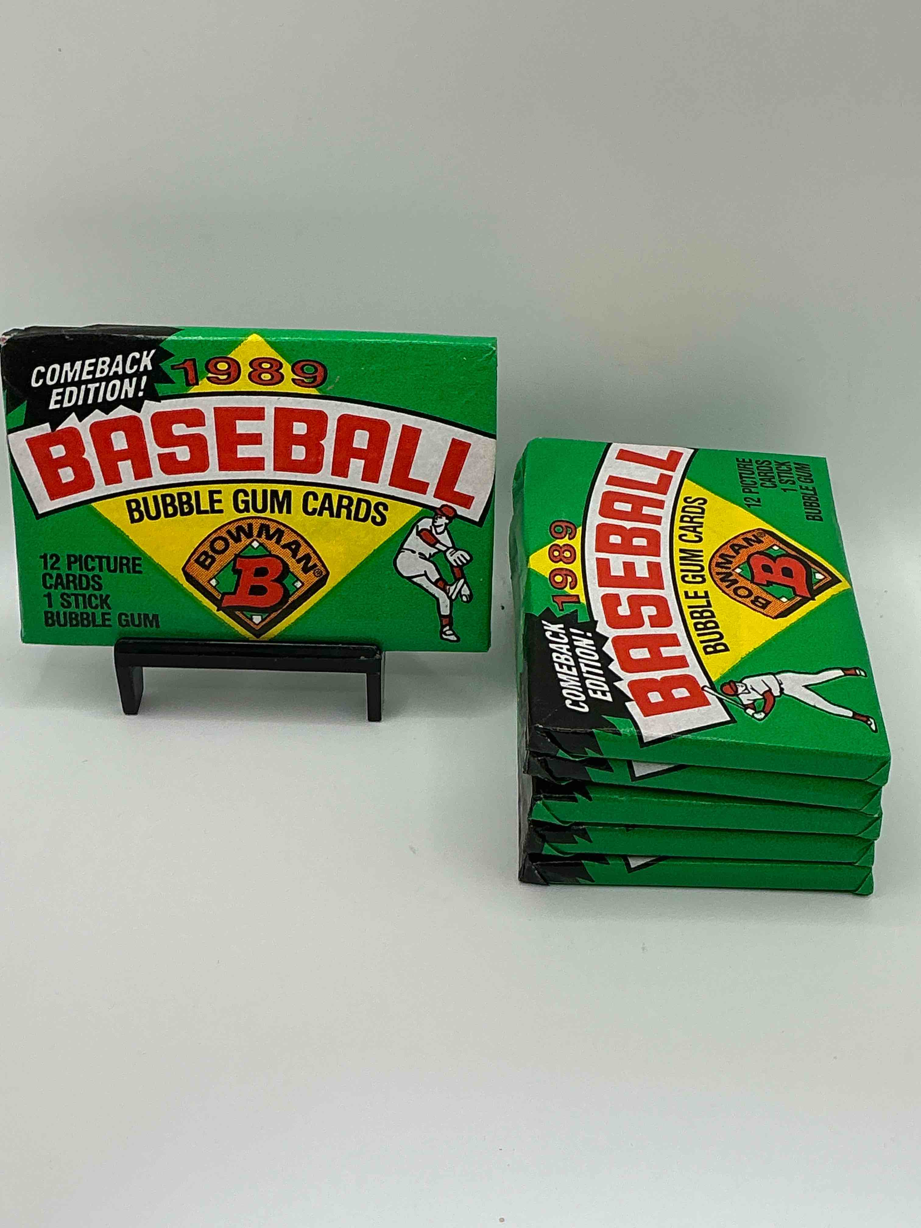 1989 Bowman Comeback Edition Baseball Cards! Direct From Original Box! Search For Ken Griffey Jr. Rookie Card & Valuable Bo Jackson & Nolan Ryan Cards!