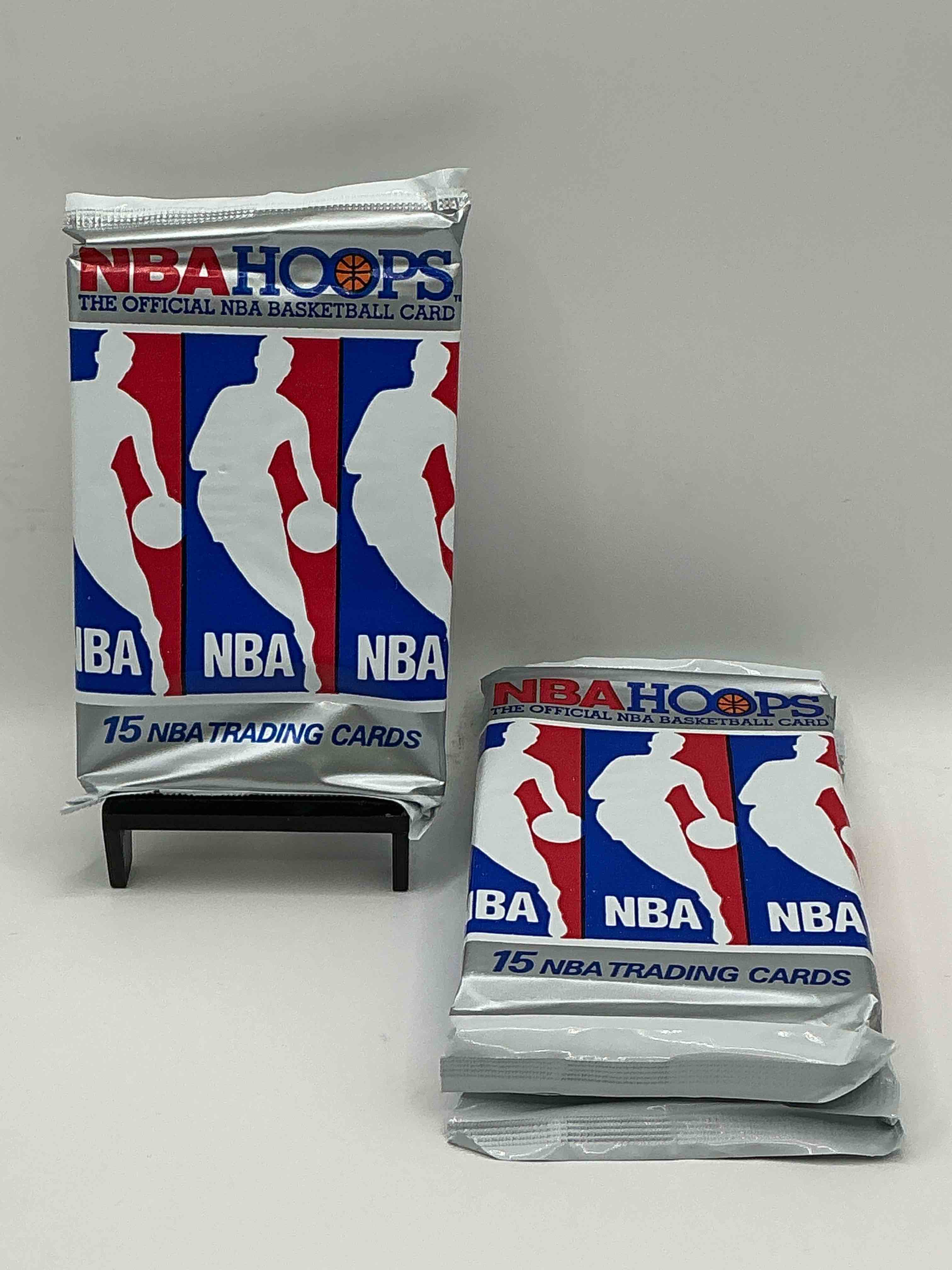 Michael Jordan!? 1990/91 NBA Hoops Unopened Sealed Trading Collectible Sports Card Pack, Direct From Original Sealed Retail Case! Search For Early Michael Jordan #65 (PSA 10 Value $550), Jordan All Star Card, & Too Many Other Nice Cards To List!