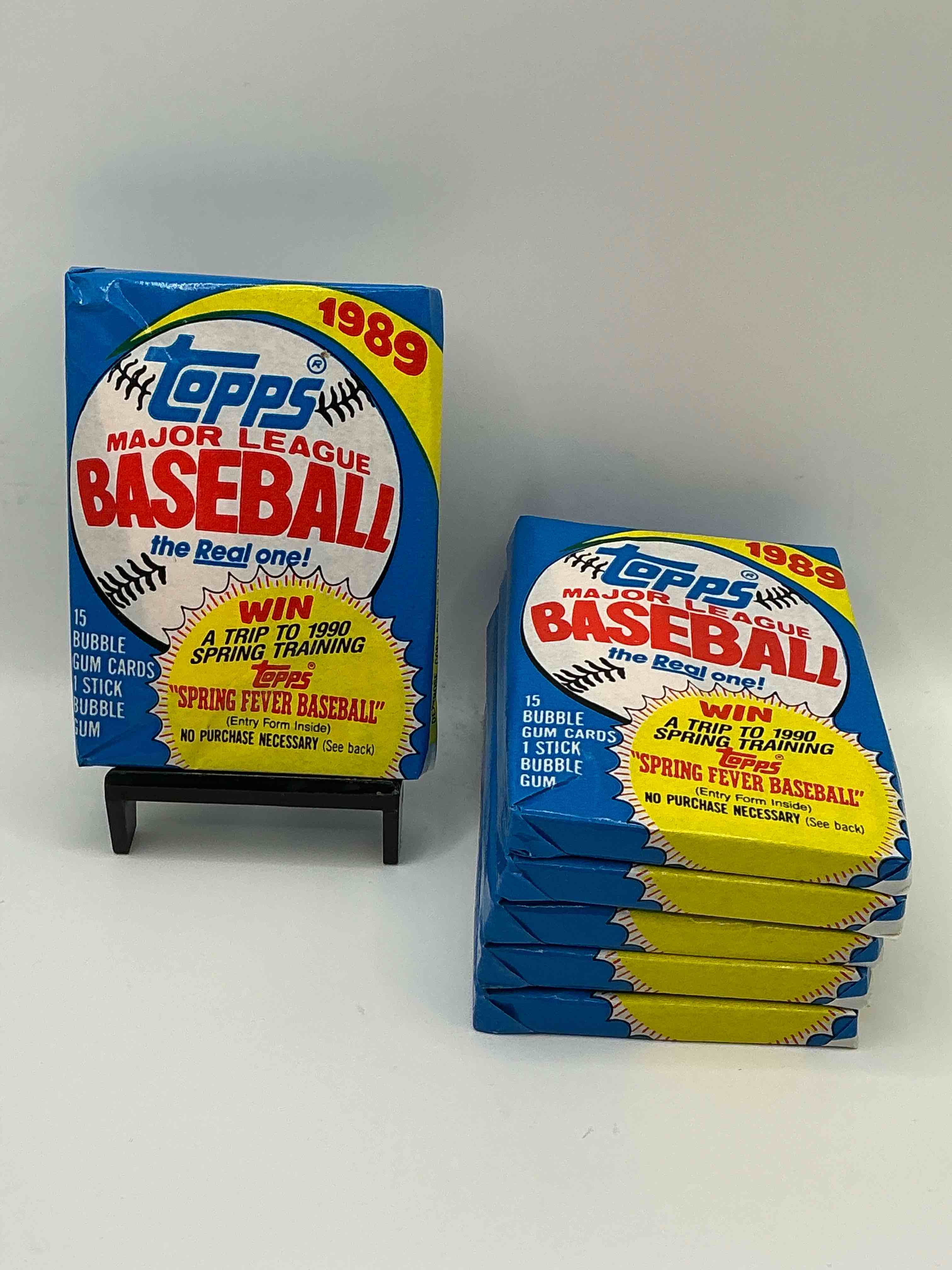 1989! Bo Jackson, Deion Sanders, Don Mattingly & More! Insane 1989 Topps Baseball Unopened Sports Card Collectible Wax Packs! Direct From Original Retail Case! Search For Valuable Randy Johnson Rookies!