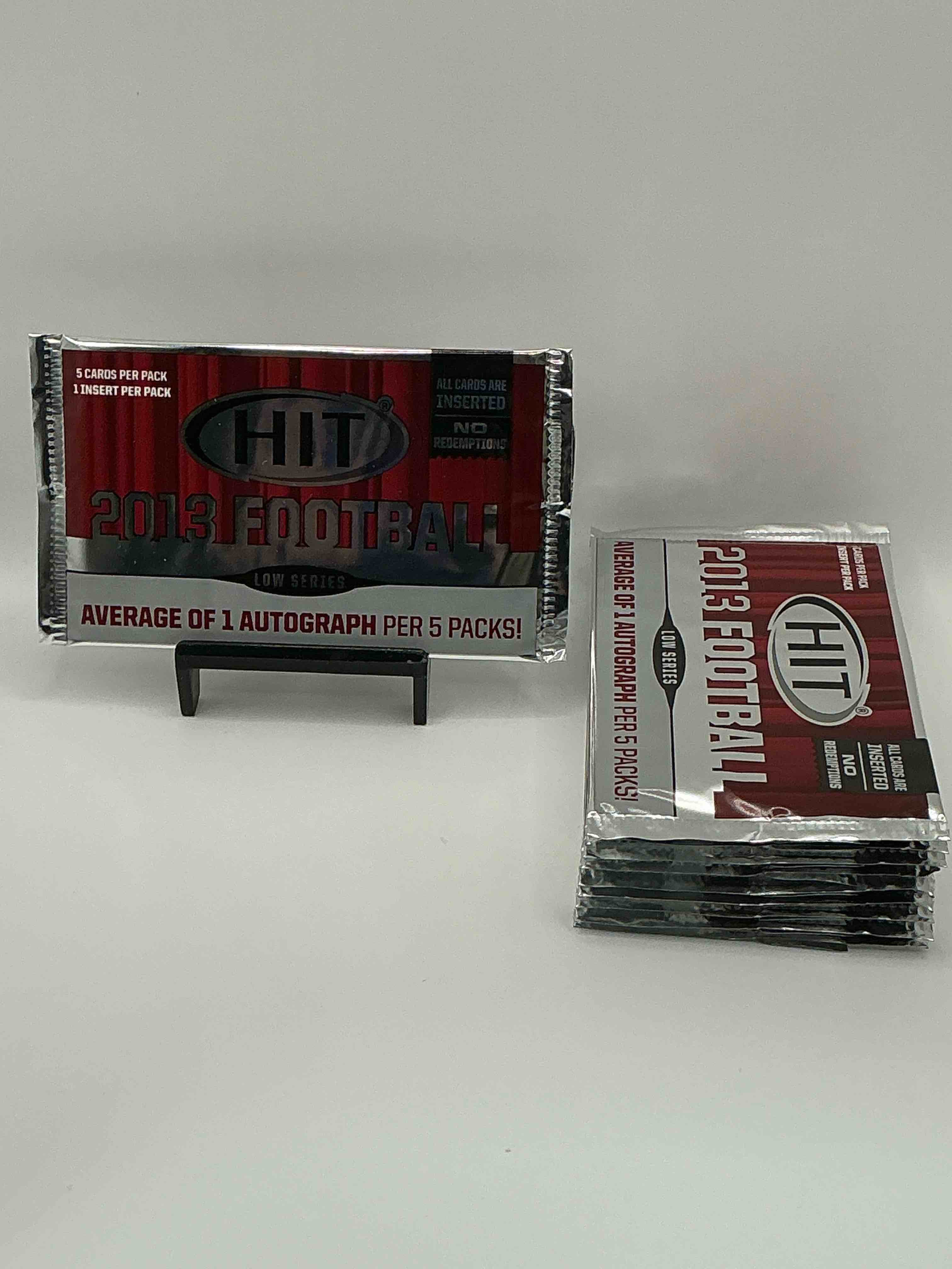 2013 hit… one autograph every 5 packs! what!? insane packs, right from box! possible autos, rookies, legends & more!