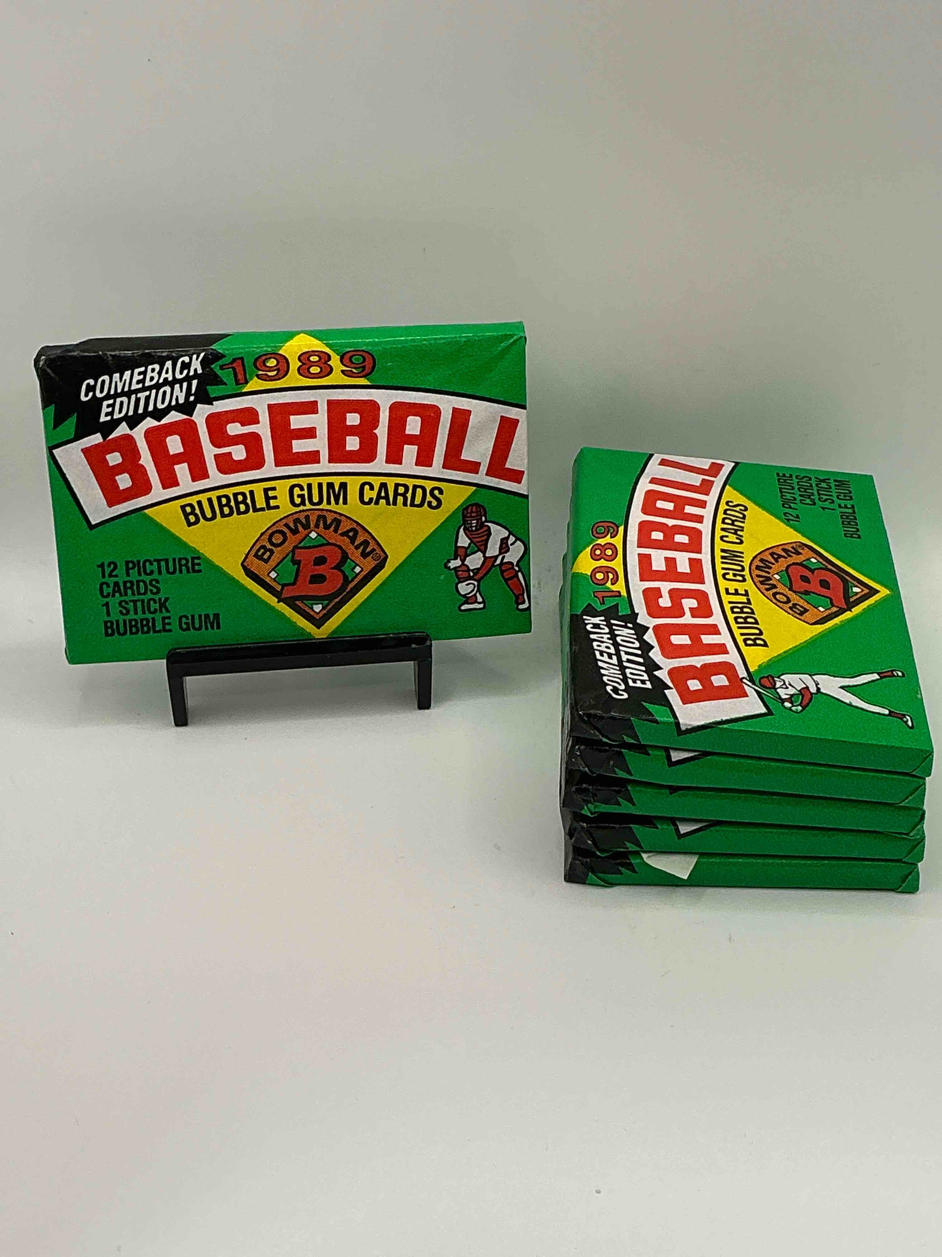 1989 Bowman Comeback Edition Baseball Cards! Direct From Original Box! Search For Ken Griffey Jr. Rookie Card & Valuable Bo Jackson & Nolan Ryan Cards!