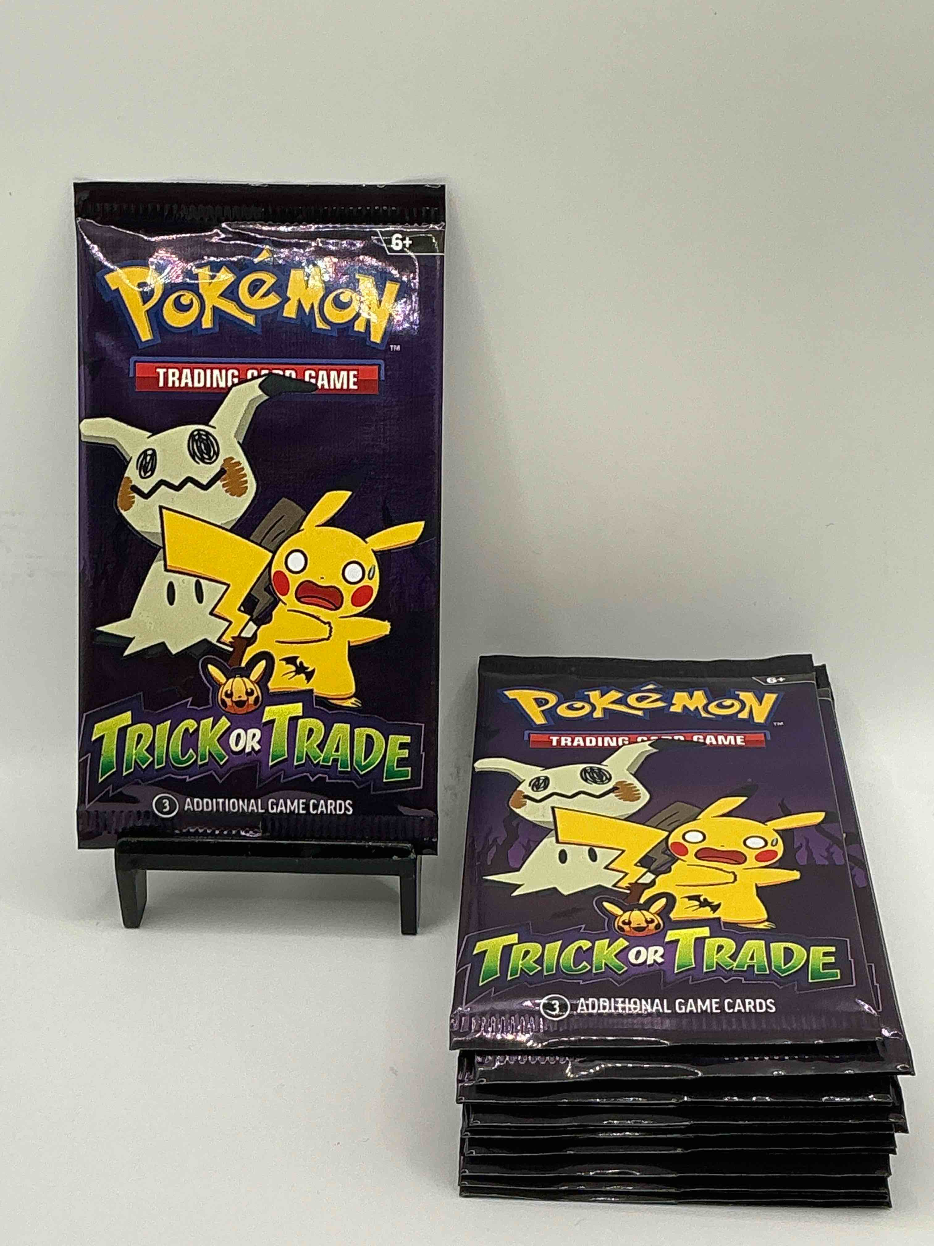 Pokémon Packs! Spooky Trick Or Trade Unopened Packs! 3 Cards Per Pack, From 2023! Look For Legendary Monsters!