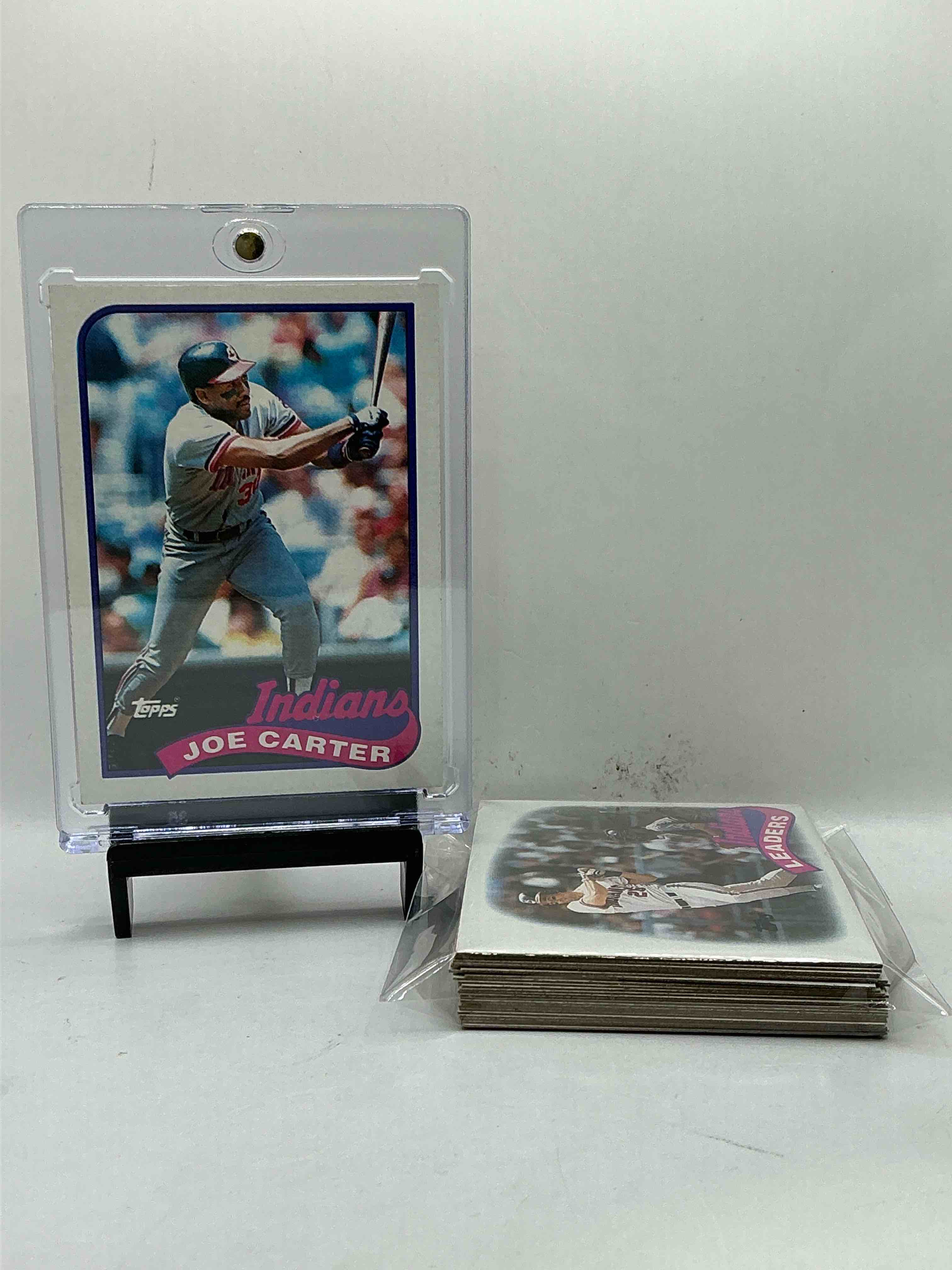1989 Indians Team Set! Awesome 1989 Cleveland Indians Baseball Cards, Perfect For Any Indians Fan! Mel Hall, Joe Carter & More!