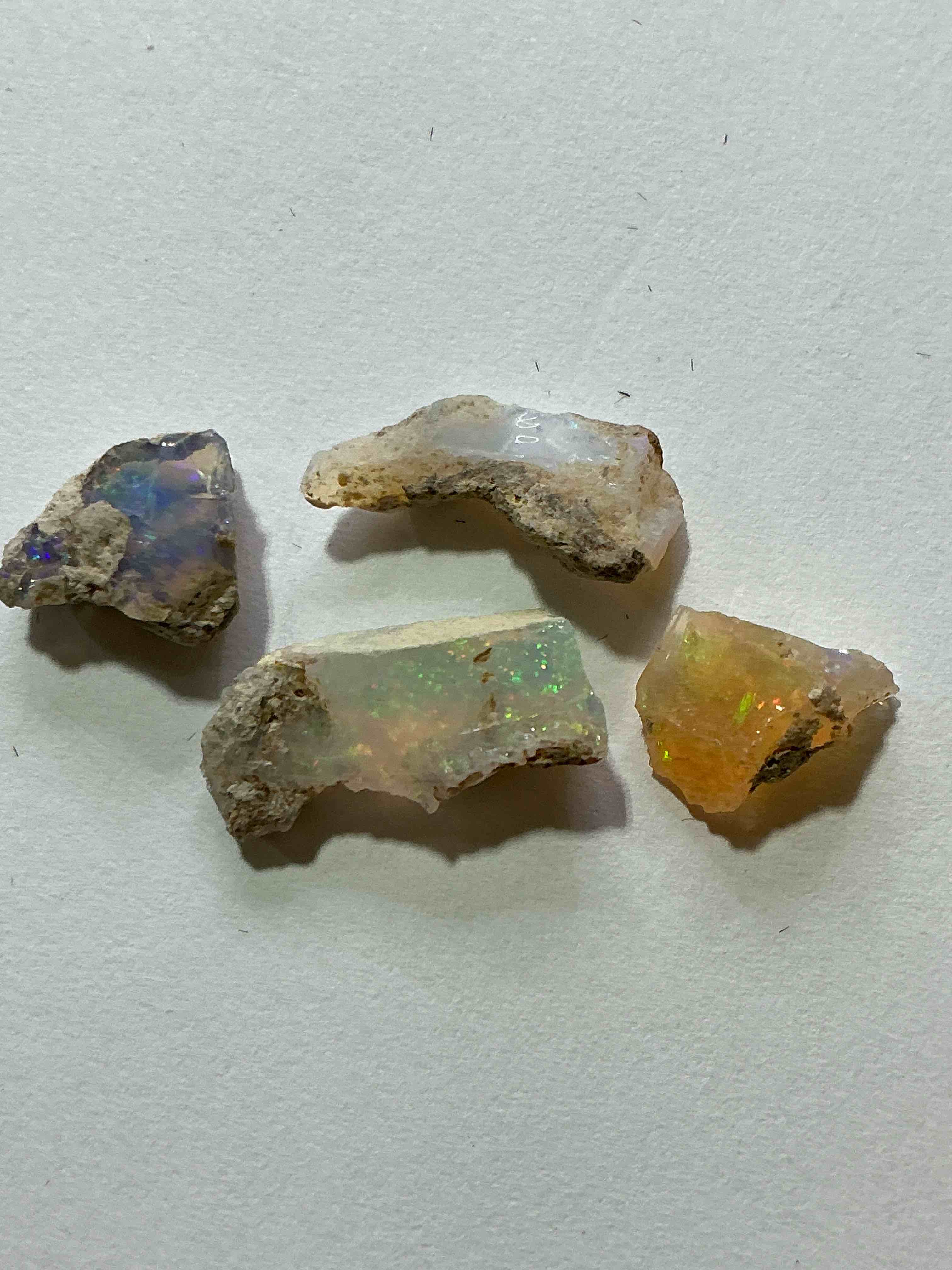 Opal Precious Gemstone, Raw, Authentic! Ethiopian Opal Gemstone, In Large & Raw, Prospected Form! Ethiopian Opals Are Famous For Their Stunning Clarity & Shimmering Color Hues! They Are Believed To Promote Hope, Purity & Love. The U.S. Dime In Image Is For Size Reference Only (Not Included). A Gemstone Like This In Raw Form Is Very Hard To Find! Own An Amazing, Stunning, Unique Opal Gemstone In Rare, Raw Form!