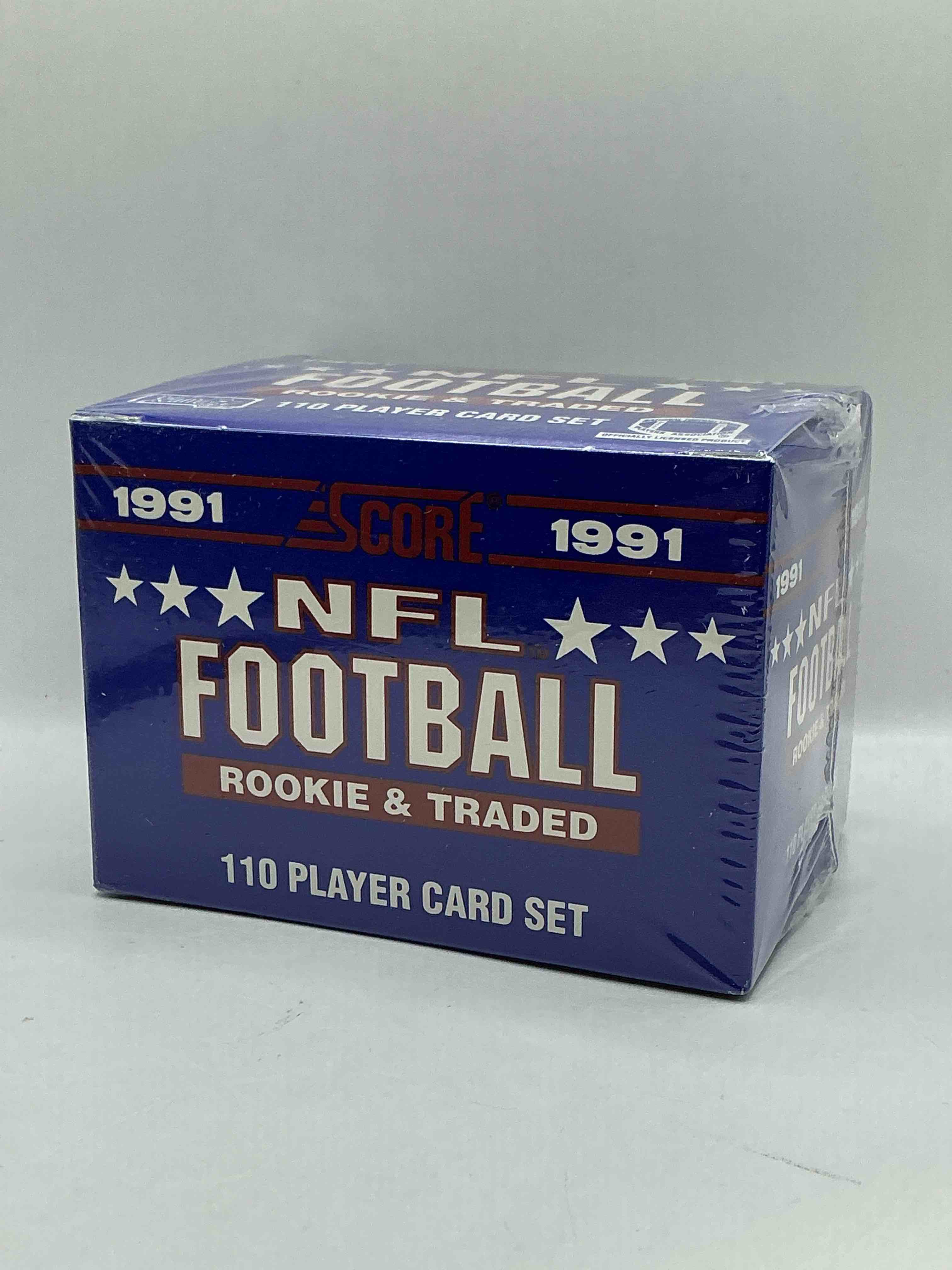 1991 NFL Score Football Sealed Card Box, Direct From Original Retail Case! Rookie & Traded Set! These Cards Are Sought After By Collectors For Their Awesome, Nostalgic Look. Search For Brett Favre Rookie, Early Jerry Rice, Early Emmit Smith, Joe Montana & So Much More!