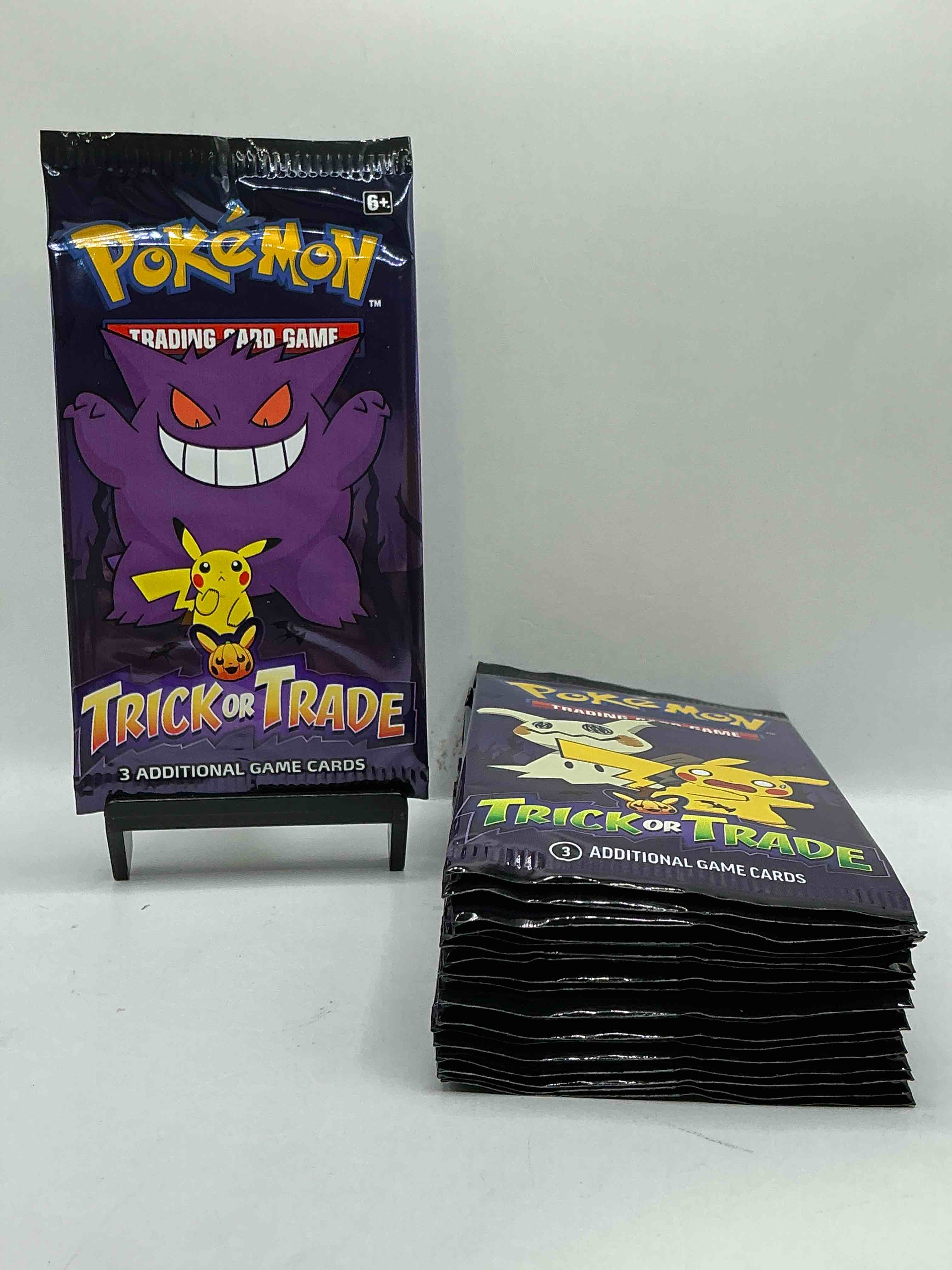 Pokémon Packs! Spooky Trick Or Trade Unopened Packs! 3 Cards Per Pack, From 2022! Look For Legendary Monsters!