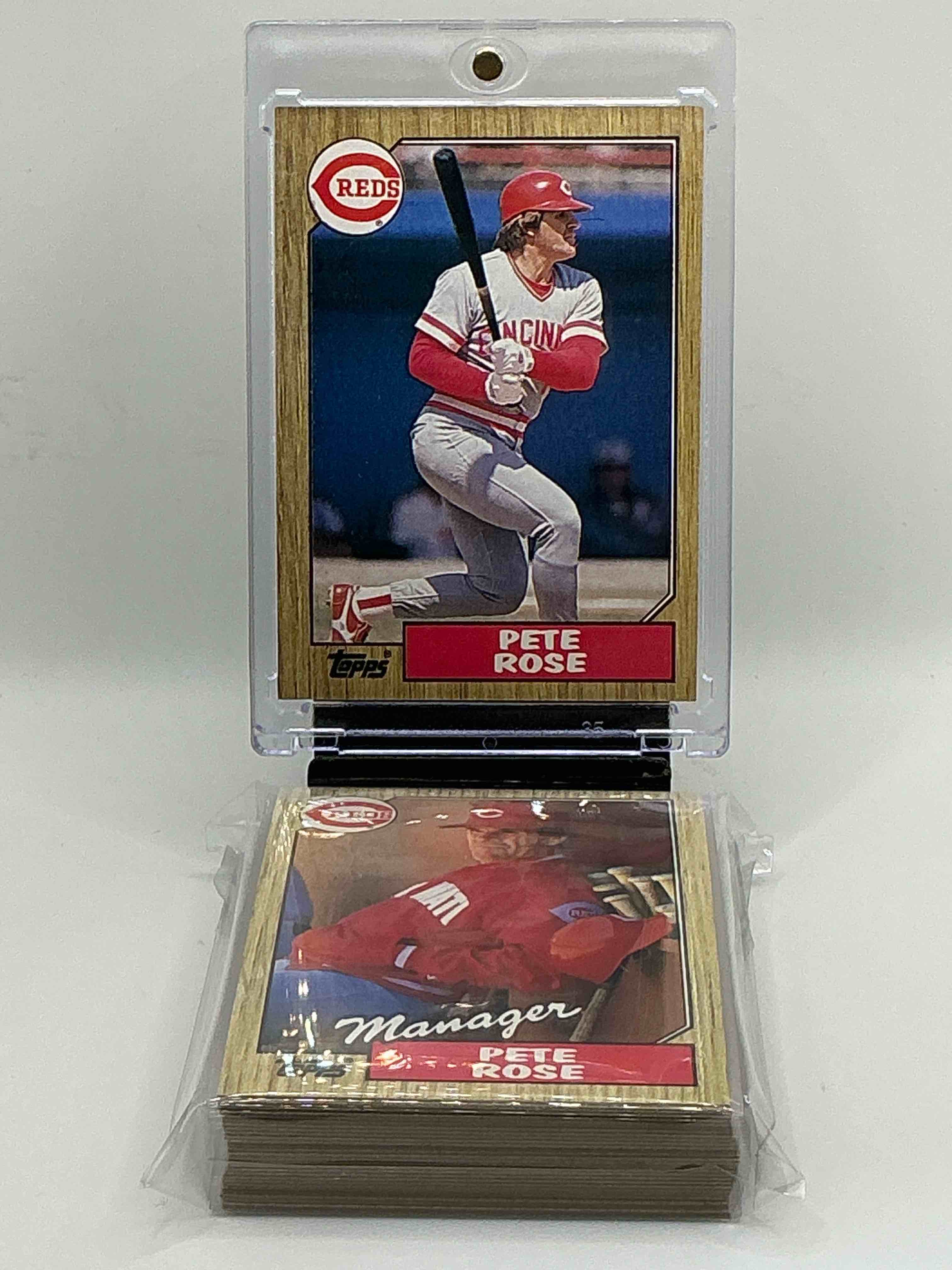 1987 Topps Baseball REDS Complete Set! 30 Card Reds Set! Legends Like Barry Larkin, Dave Concepcion & So Many More!