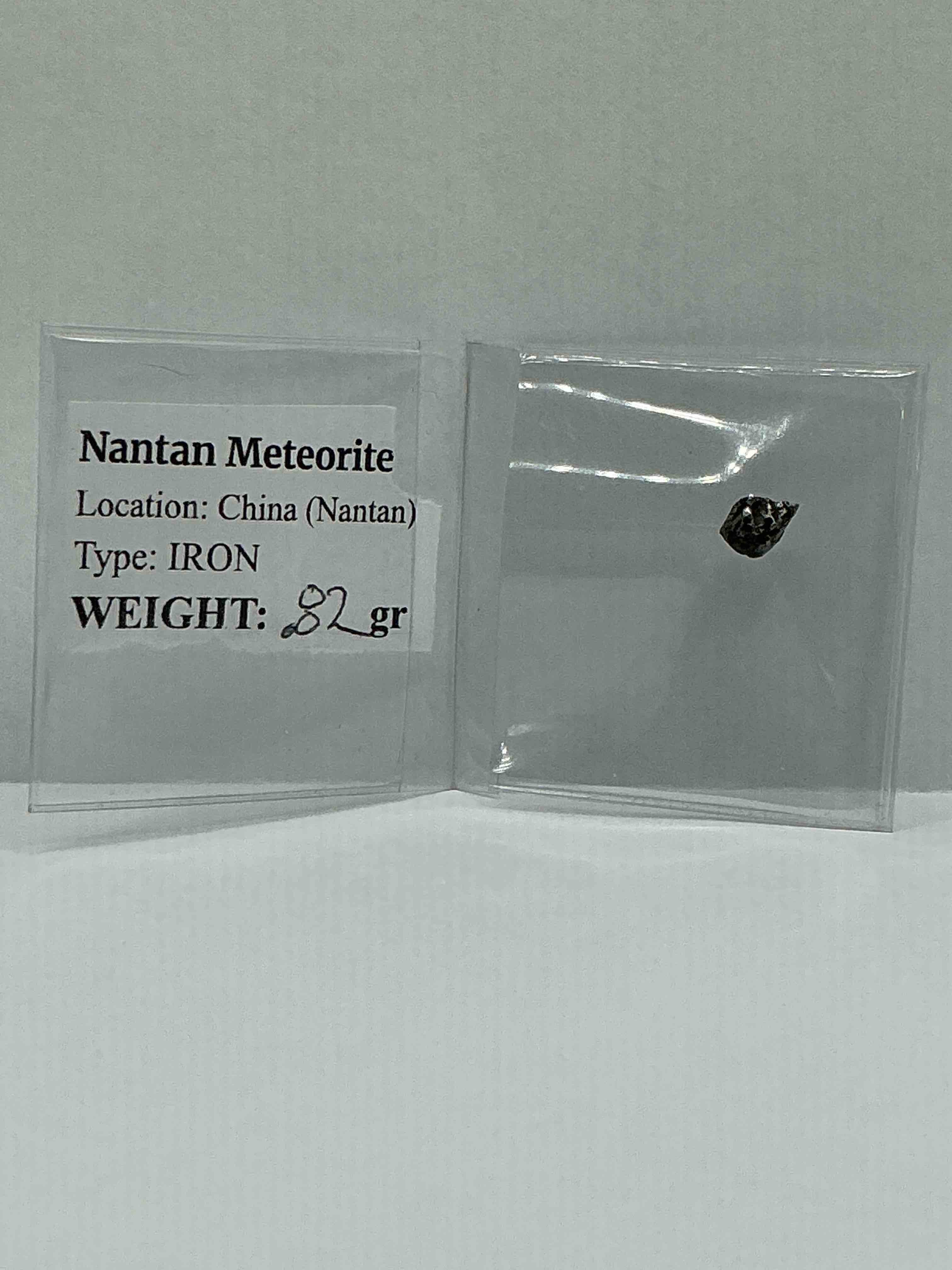 Genuine Meteorite Piece! Nugget Of NANTAN Meteorite Which Was Discovered In 1958 & Fell From The Sky In China In The Year 1516! Very Rare & Near Impossible To Get! Own An Authentic Piece Of Meteorite That Fell From The Sky In 1958!