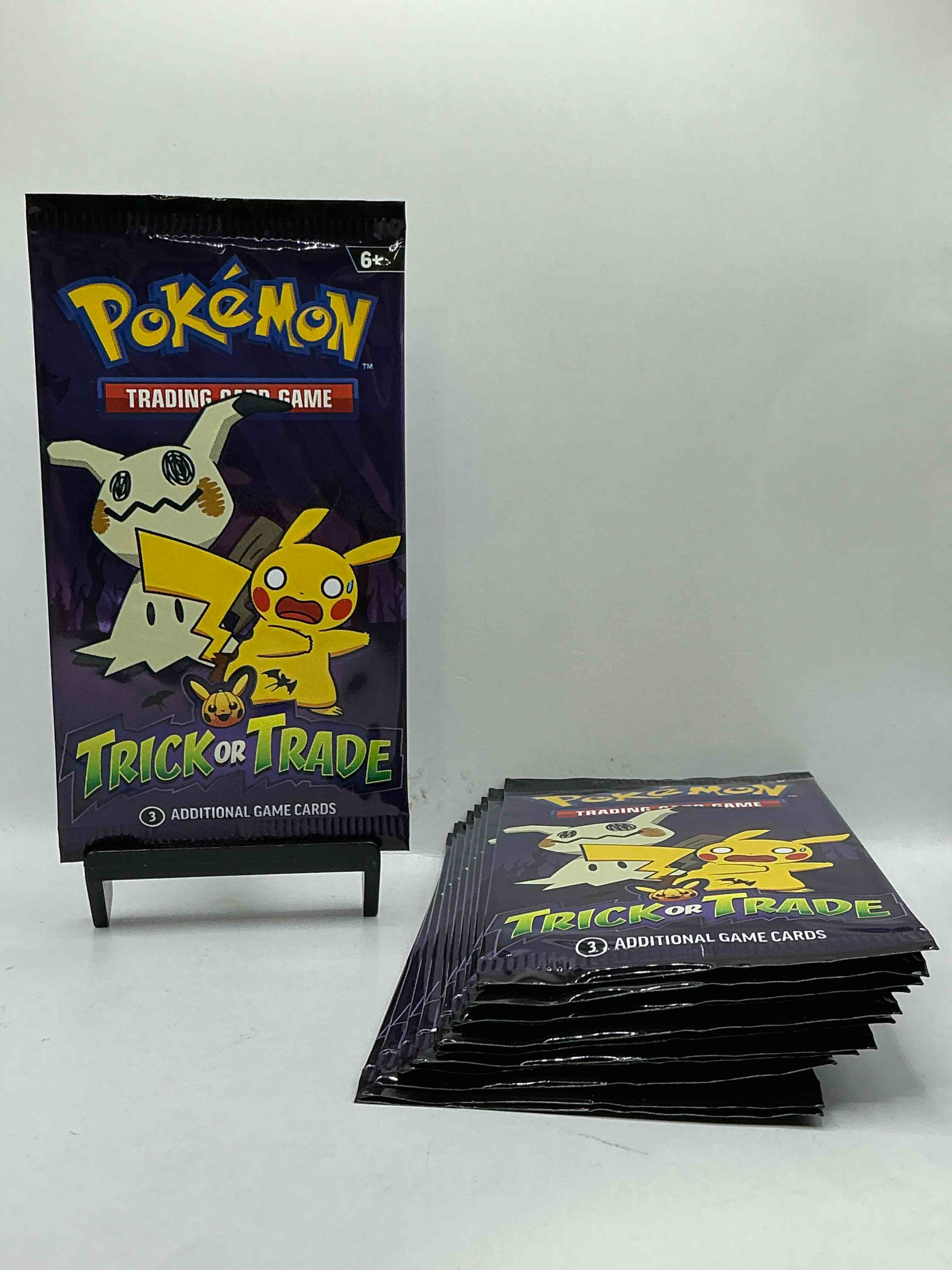 Pokémon Packs! Spooky Trick Or Trade Unopened Packs! 3 Cards Per Pack, From 2023! Look For Legendary Monsters!