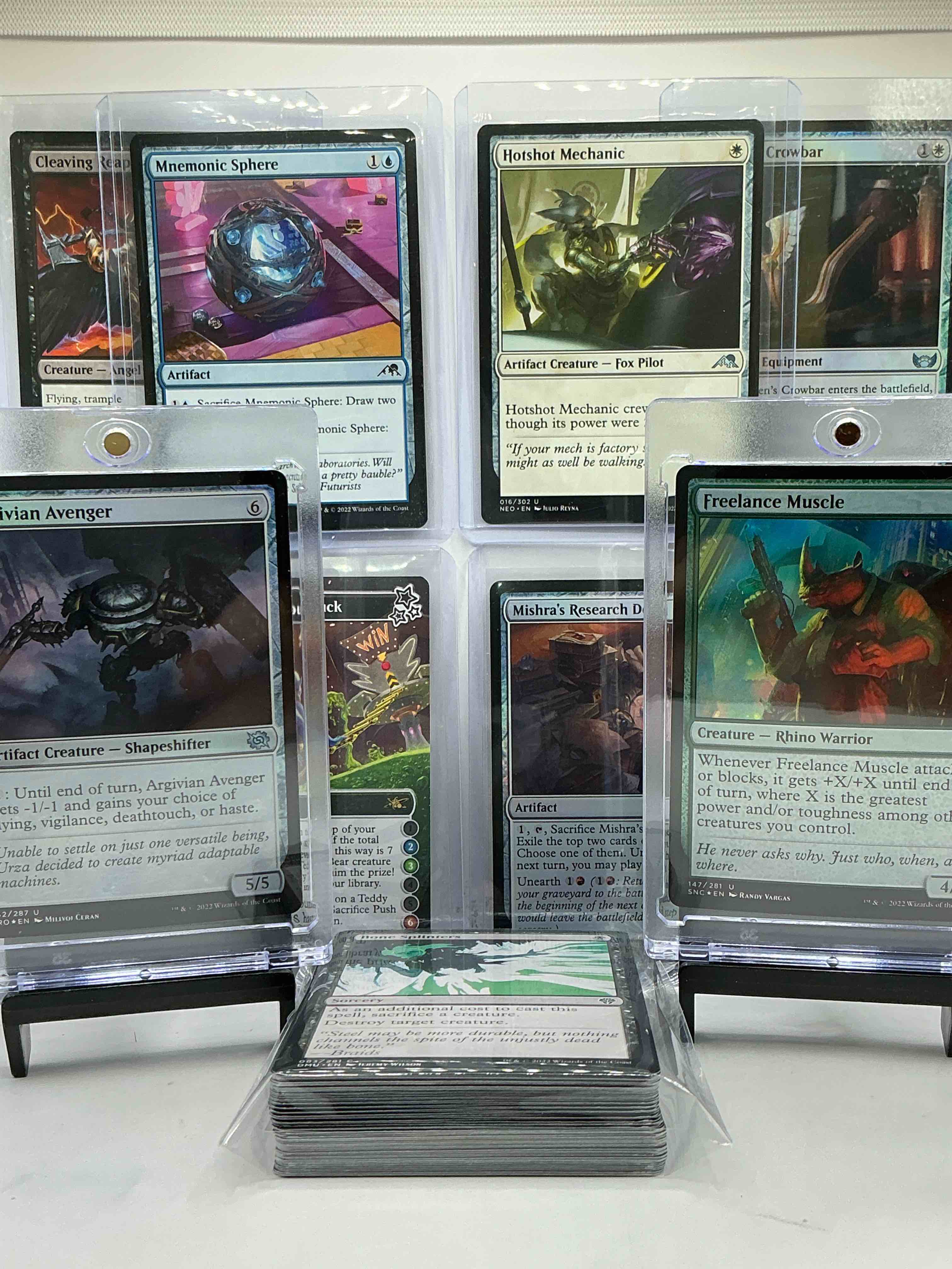 Magic The Gathering 50 Card Lot! Lot includes Five Unique Rare Cards & 5 Holo Foil Cards! All Cards In Excellent Condition! A Great Way To Join The MTG Craze!