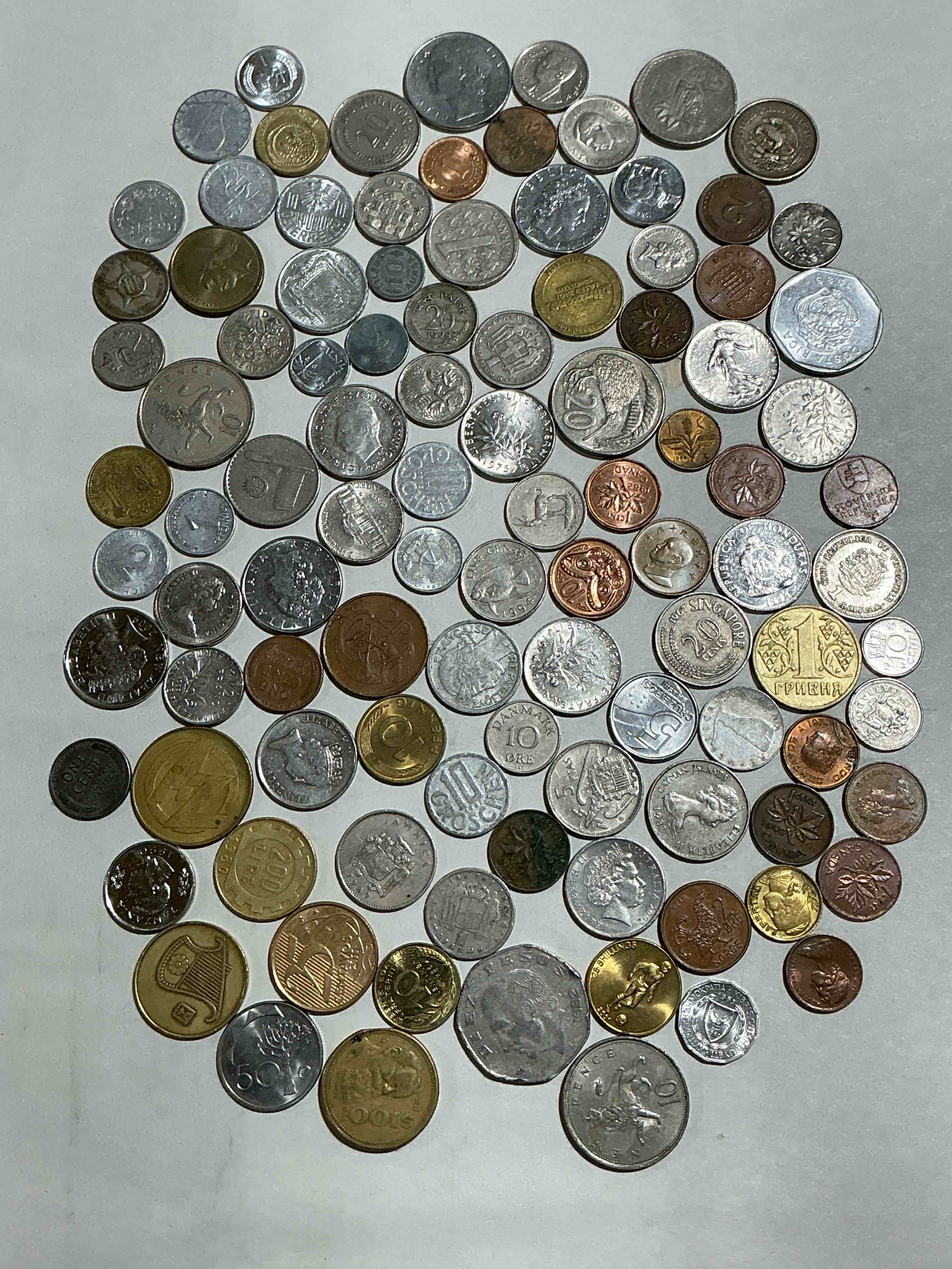 World Coins, Antique & Vintage! Each Lot Is Unique! Many Different Years, Countries, Sizes & Exotic Places. This Cool Collection Of Antique Coins From Around The World Is Loads Of Fun! Have Fun Identifying Each Coin & Country As A Great Educational Tool! A Great Investment Too!