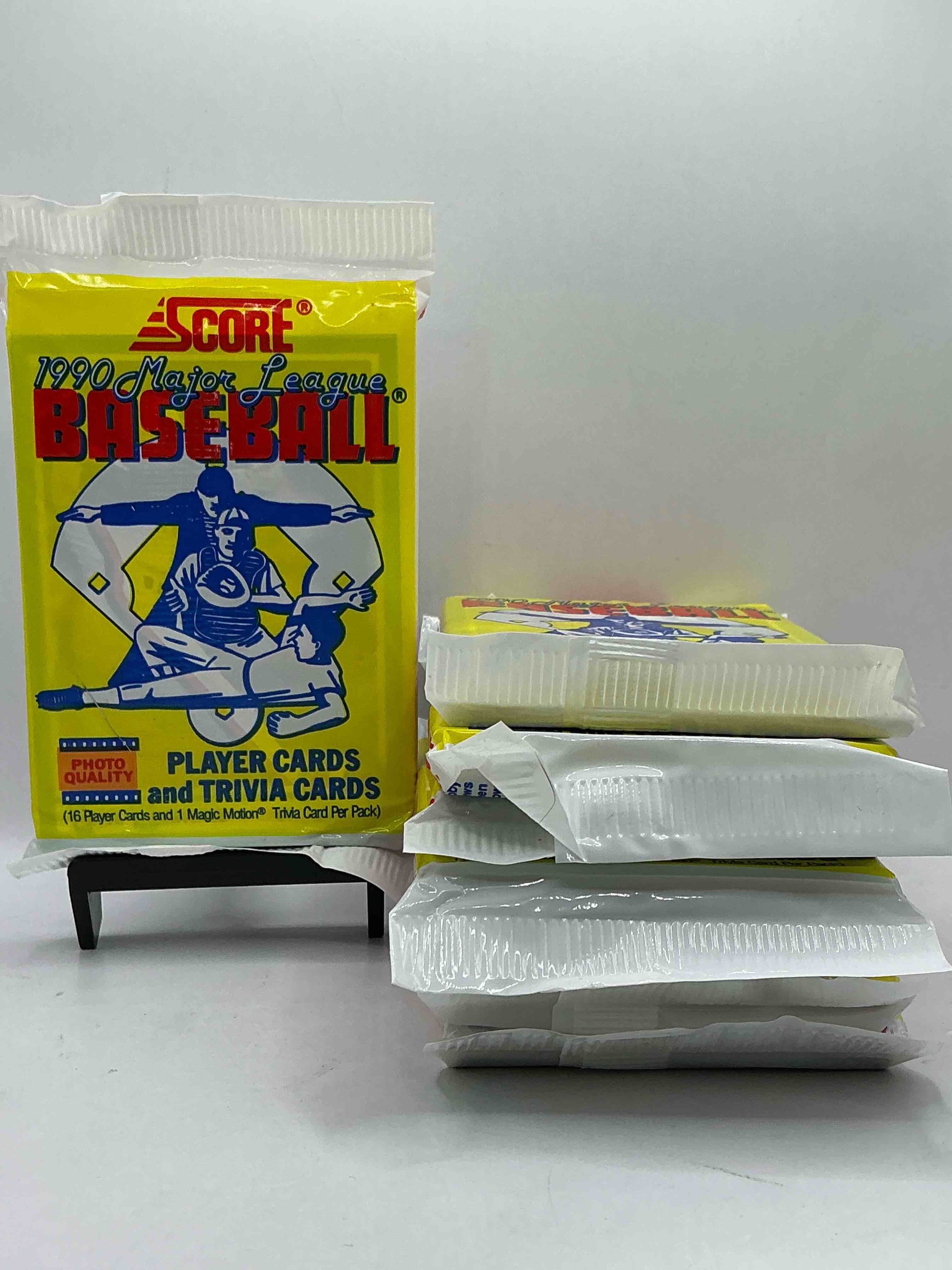 bo knows!? deion sanders rookie!? 1990 score baseball packs! unopened straight from box! these packs are loaded with awesome cards! some cards to search for are bo jackson, nolan ryan, frank thomas rookie & deion sanders rookie!