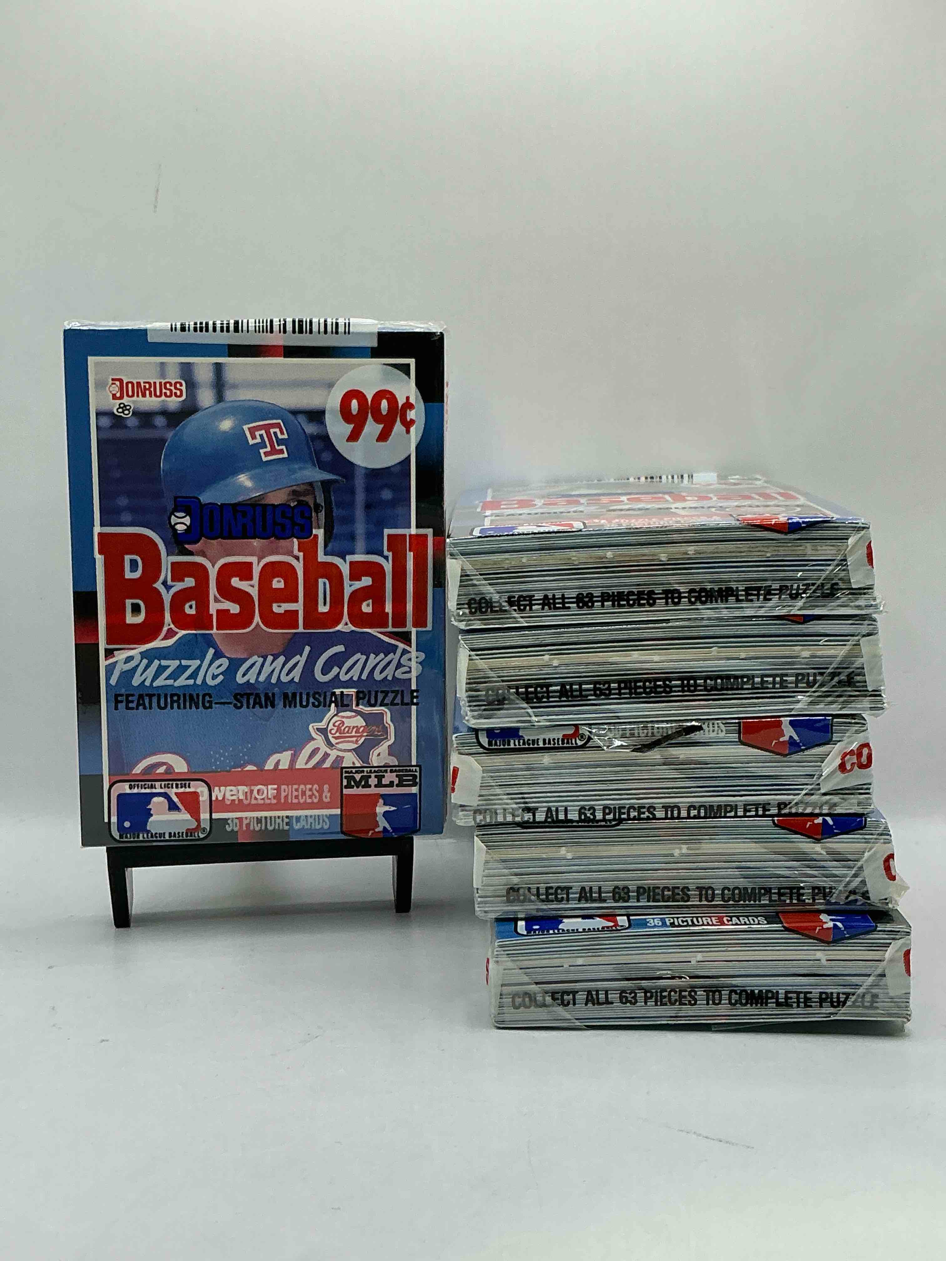 1988 donruss baseball unopened sports card cello packs, direct from original box!search for valuable don mattingly & nolan ryan cards!