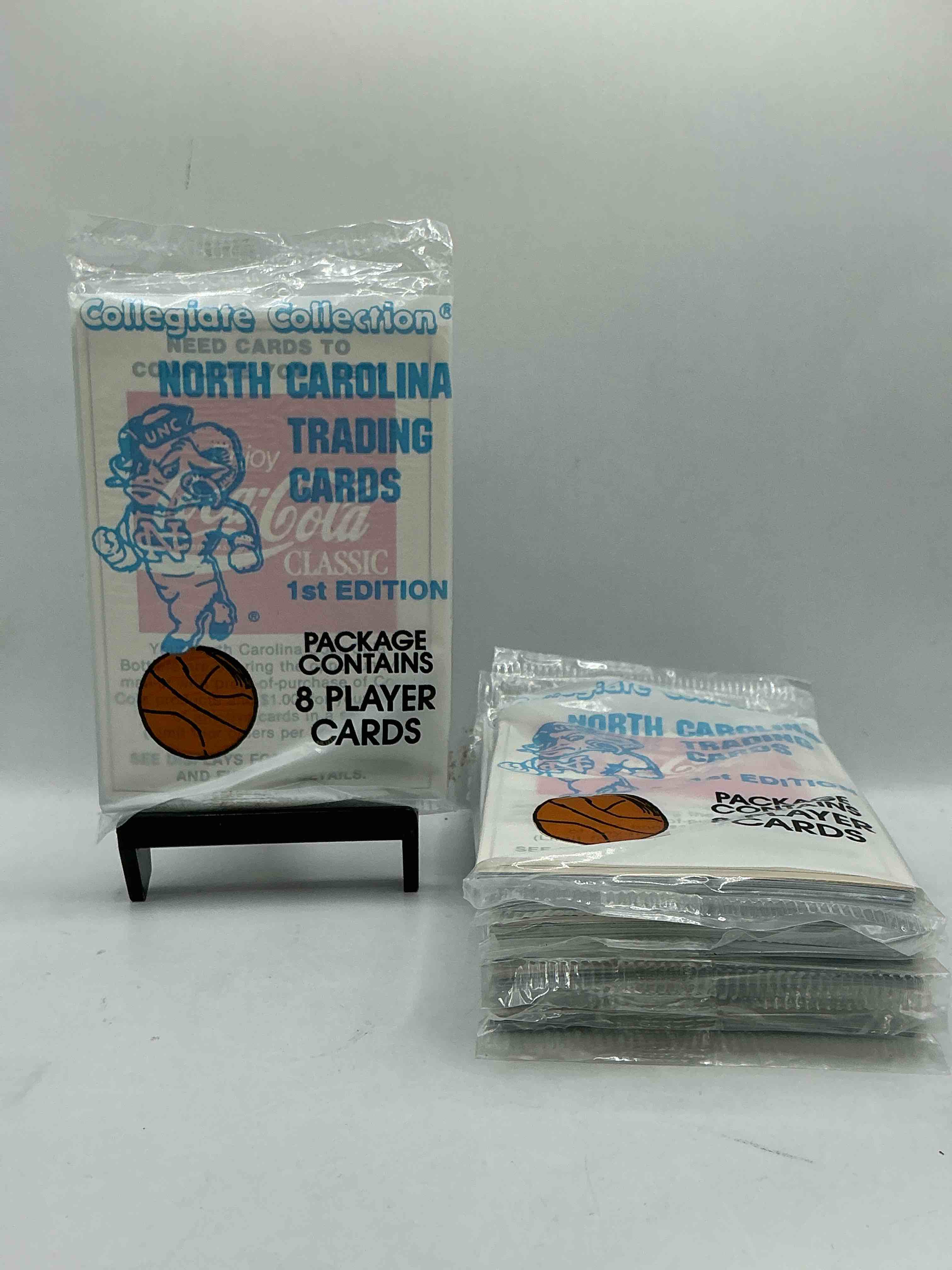 Michael Jordan! 1990 University Of North Carolina Trading Cards 2nd Edition 8 Cards Per Pack! Look For The GOAT Michael Jordan Cards, Maybe Even More Than One! Only One Way To Find Out!