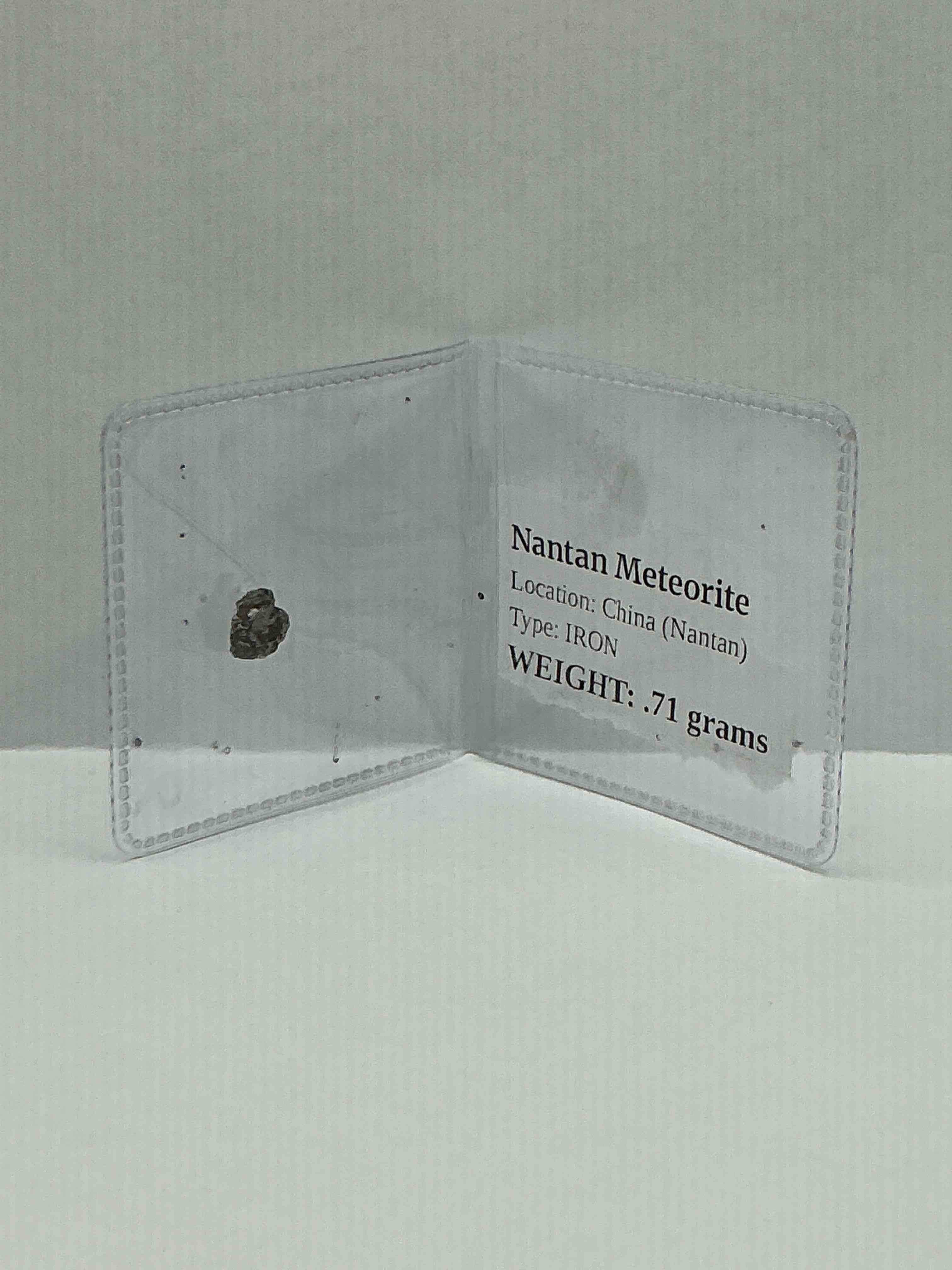 Genuine Meteorite Piece! Nugget Of NANTAN Meteorite Which Was Discovered In 1958 & Fell From The Sky In China In The Year 1516! Very Rare & Near Impossible To Get! Own An Authentic Piece Of Meteorite That Fell From The Sky In 1958!  