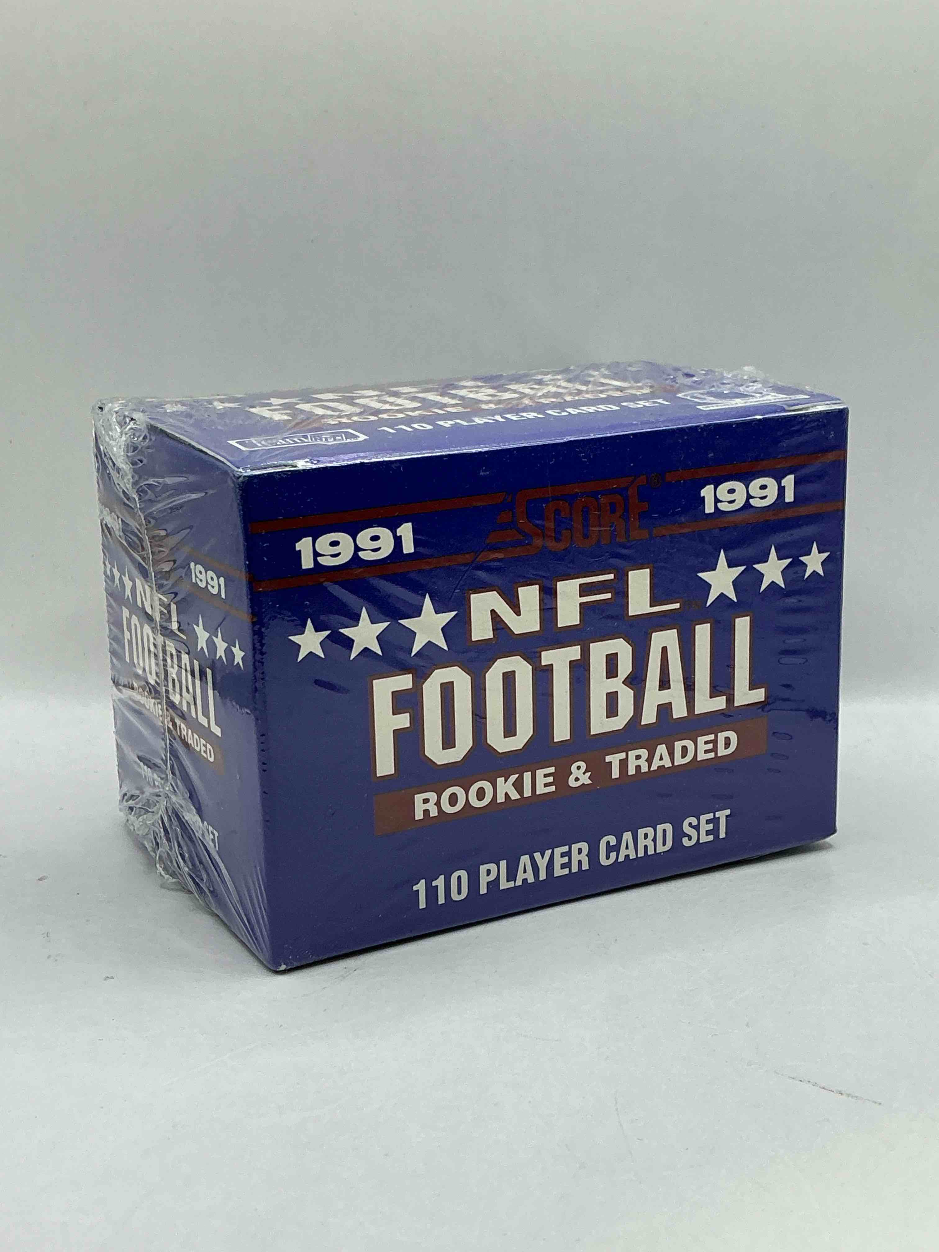 1991 NFL Score Football Sealed Card Box, Direct From Original Retail Case! Rookie & Traded Set! These Cards Are Sought After By Collectors For Their Awesome, Nostalgic Look. Search For Brett Favre Rookie, Early Jerry Rice, Early Emmit Smith, Joe Montana & So Much More!