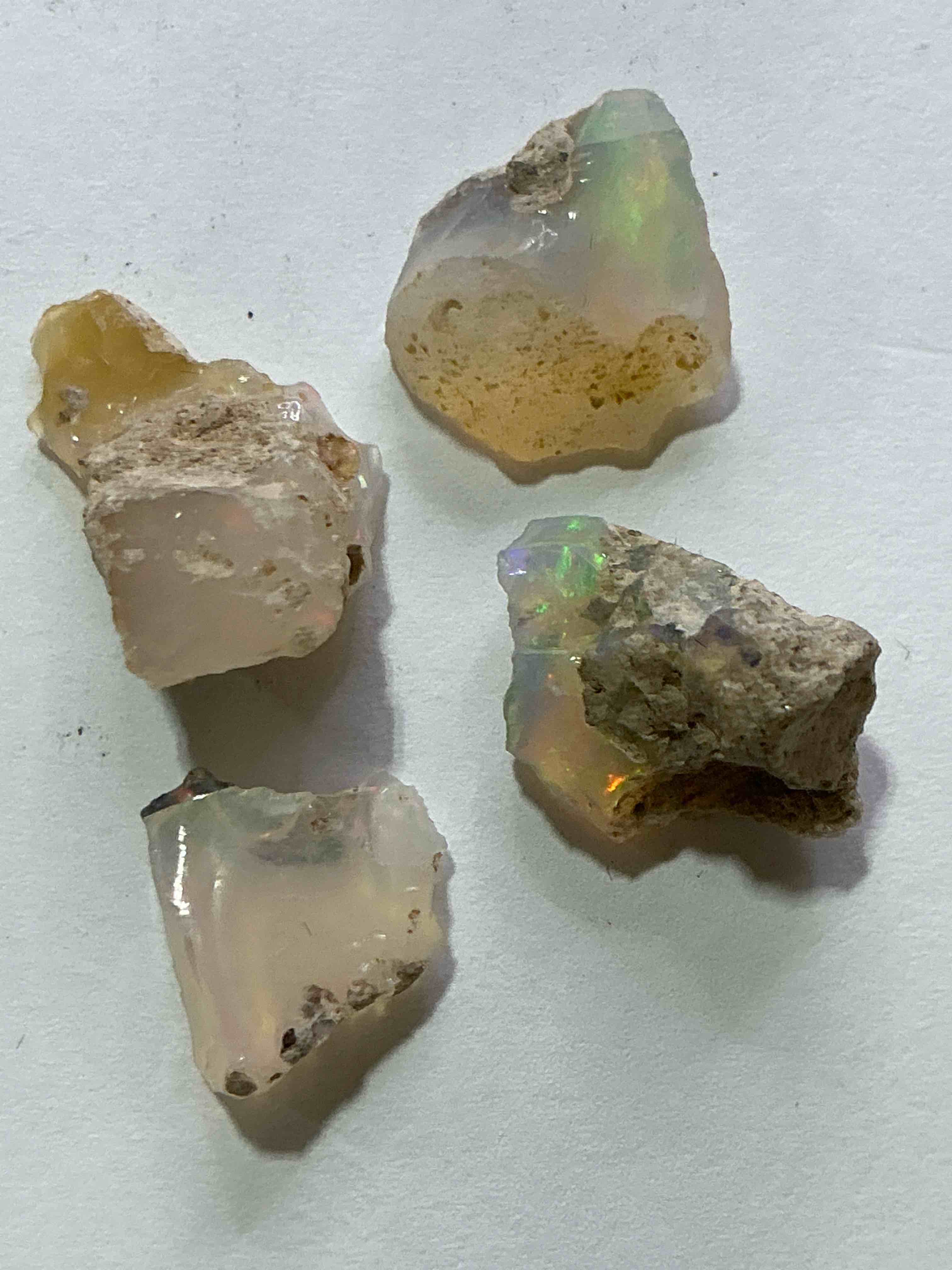 Opal Precious Gemstone, Raw, Authentic! Ethiopian Opal Gemstone, In Large & Raw, Prospected Form! Ethiopian Opals Are Famous For Their Stunning Clarity & Shimmering Color Hues! They Are Believed To Promote Hope, Purity & Love. The U.S. Dime In Image Is For Size Reference Only (Not Included). A Gemstone Like This In Raw Form Is Very Hard To Find! Own An Amazing, Stunning, Unique Opal Gemstone In Rare, Raw Form!