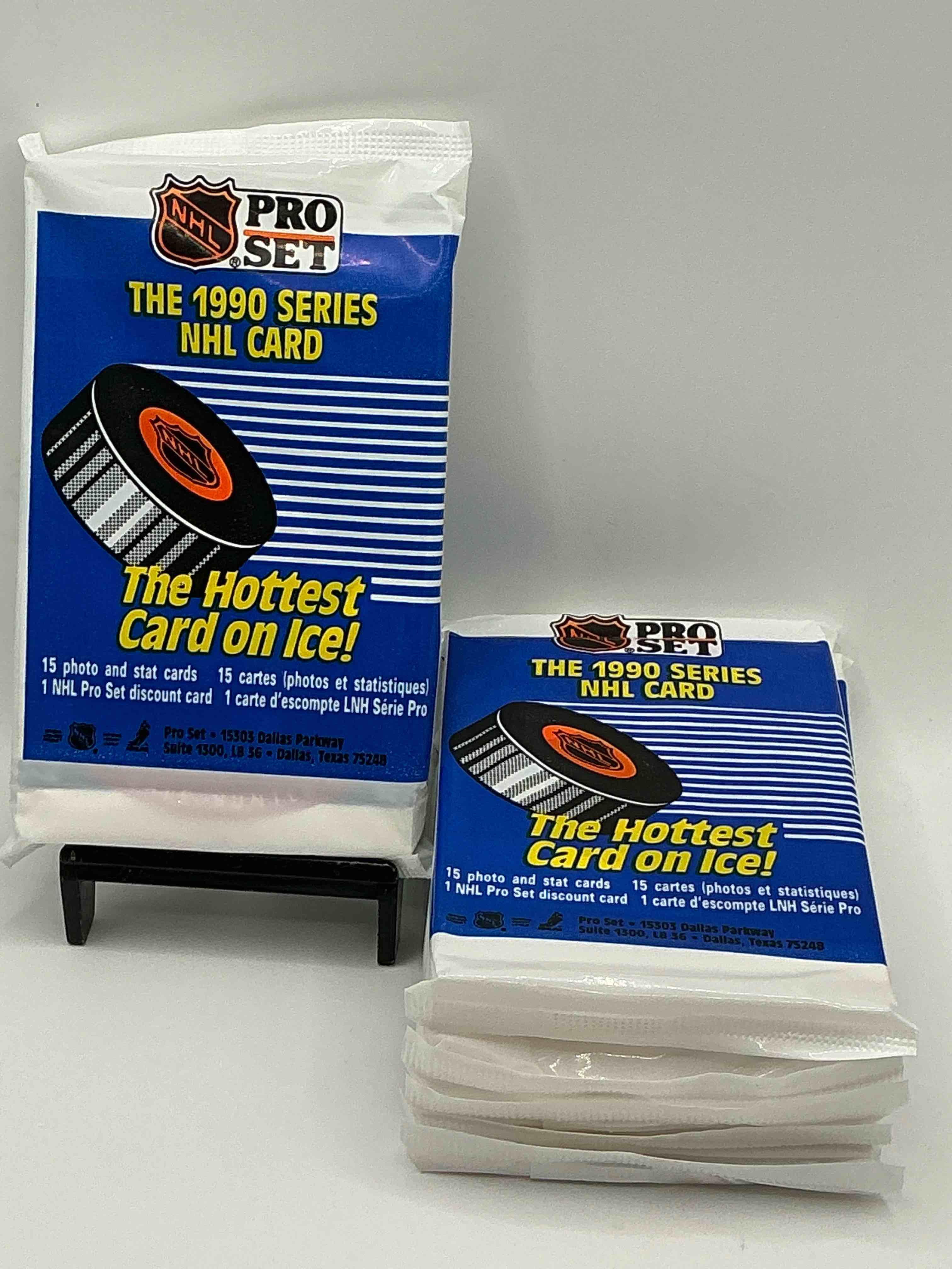 1990 NHL Pro Set Series “The Hottest Cards Of The Ice”! Look for Some Of You’re Favorite NHL Stars From The 90’s! 