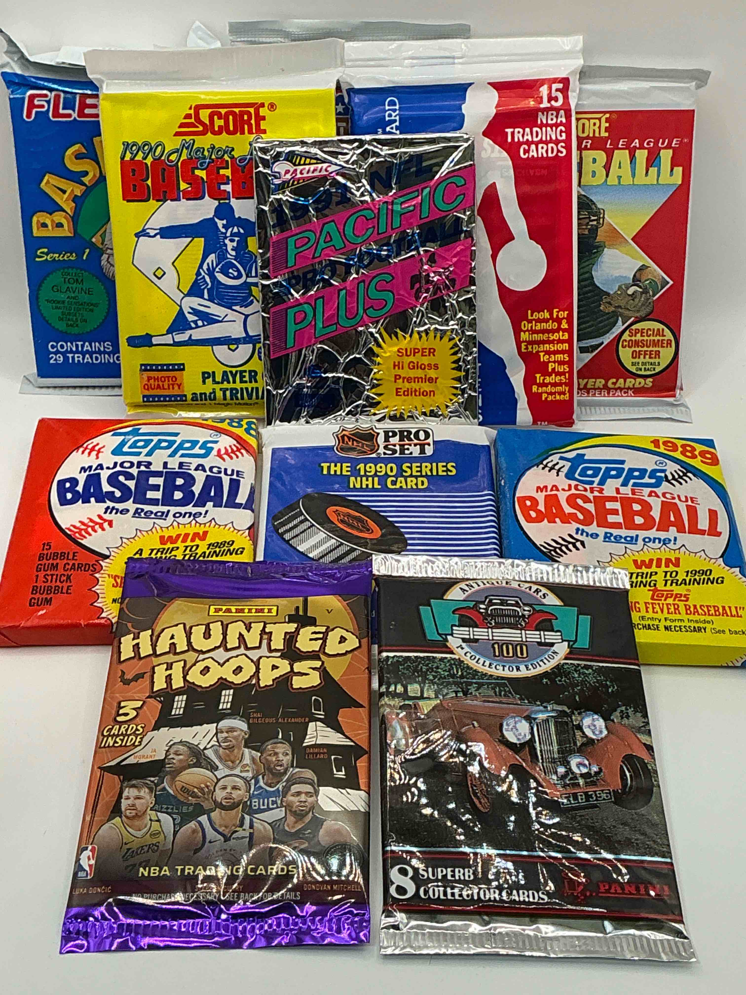 Pack Palooza! All Different Sports & Years! Baseball, Hockey, Football & So Many More! Pack Variety!